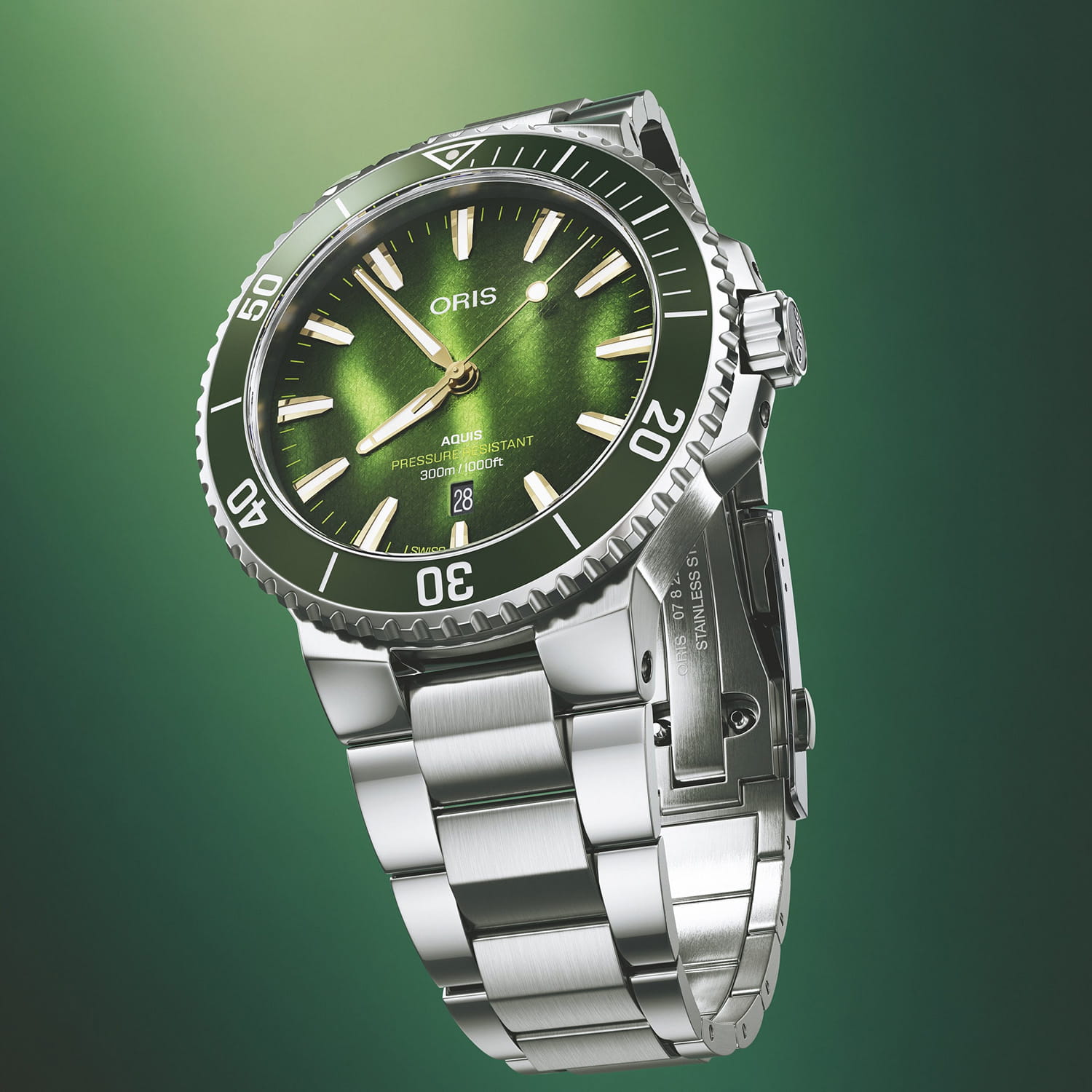 Oris Aquis Kelp Forest Limited Edition Produktbild main 6