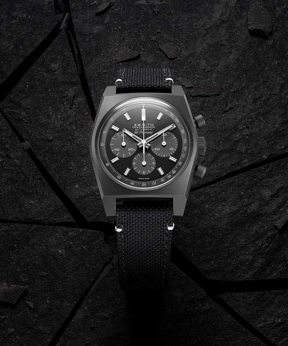 Zenith Chronomaster El Primero A384 Revival Shadow Produktbild main 3