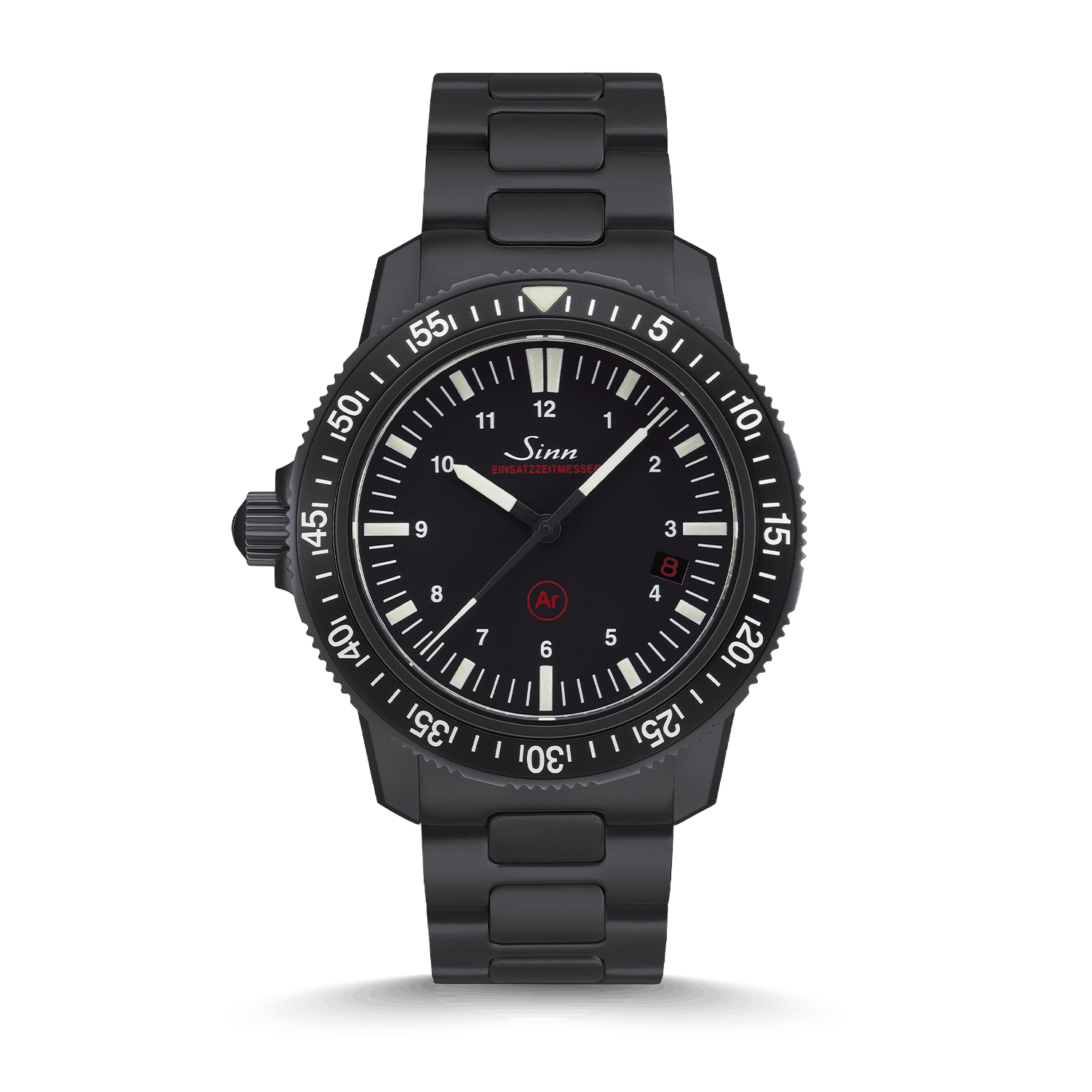 Sinn EZM 3 S – Silikonband Schwarz Produktbild main 0