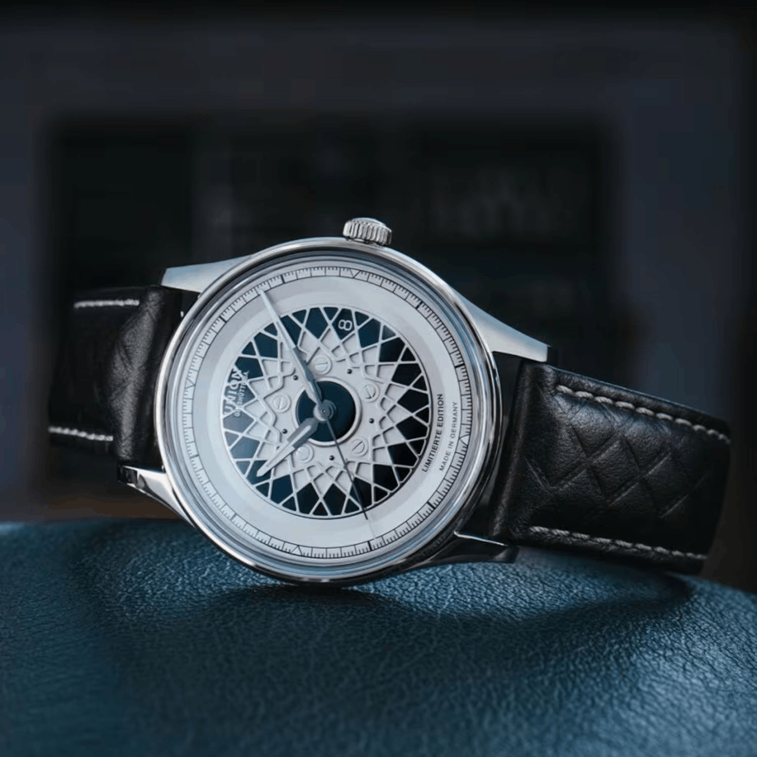 UNION Glashütte Noramis Date Limitierte Edition Deutschland Klassik 2024 Produktbild main 3