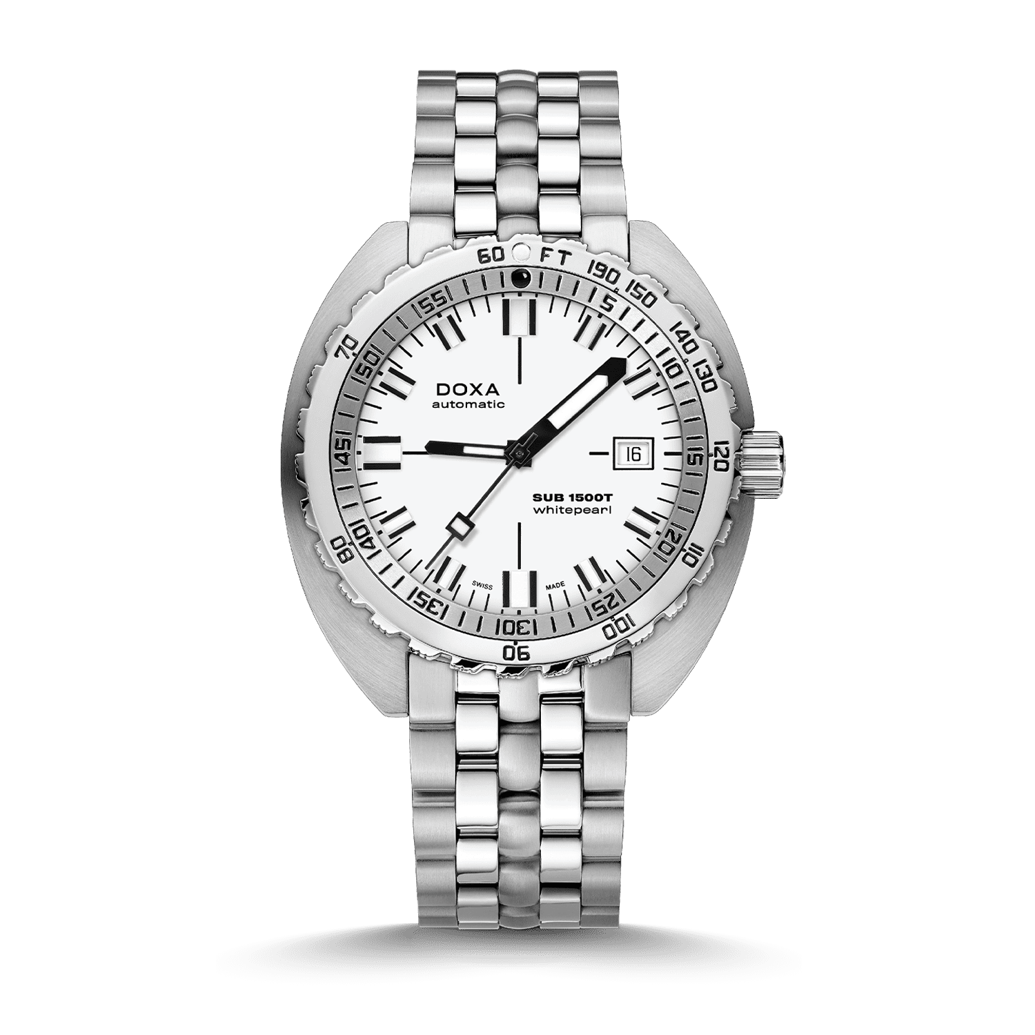 Doxa Sub 1500T Whitepearl