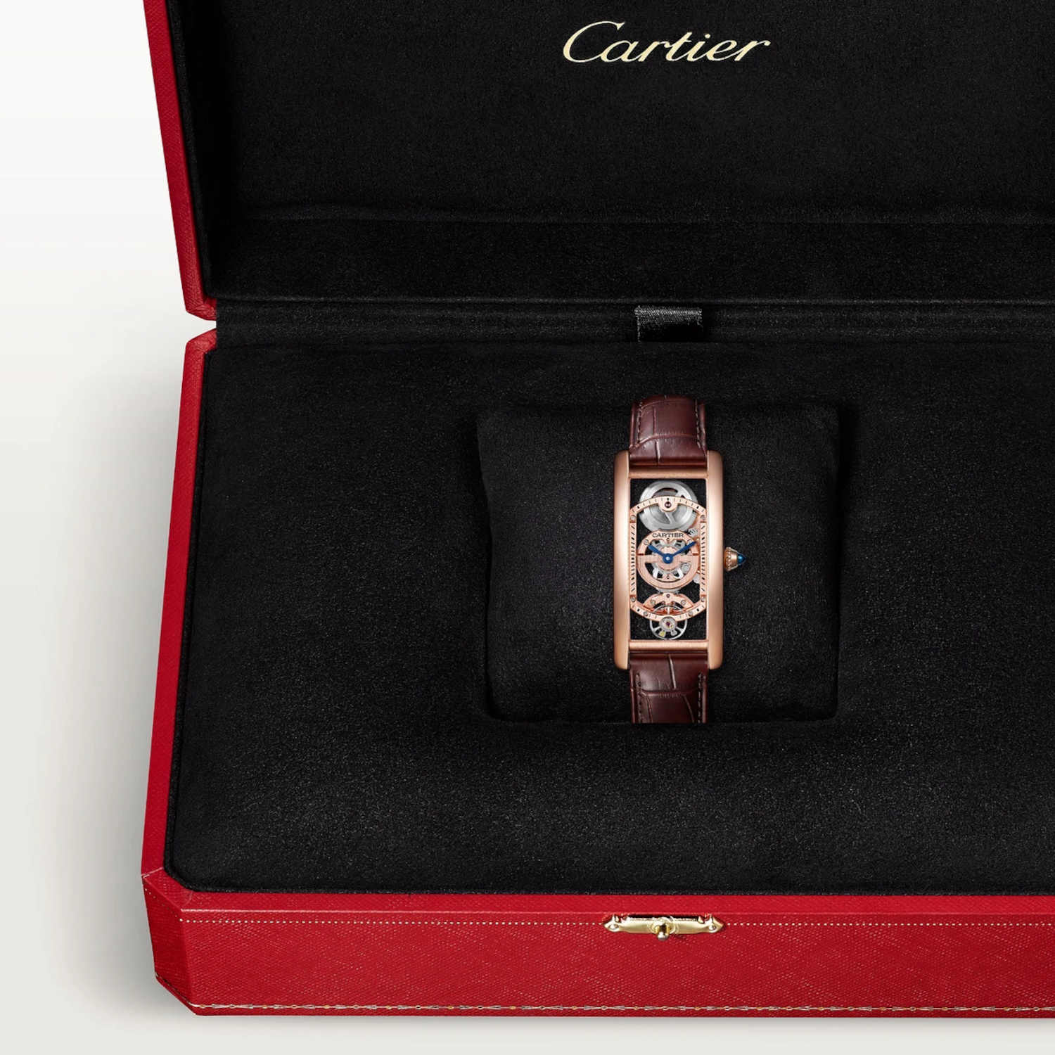 Cartier Tank Cintrée Skelettiert Limited Edition Produktbild main 3