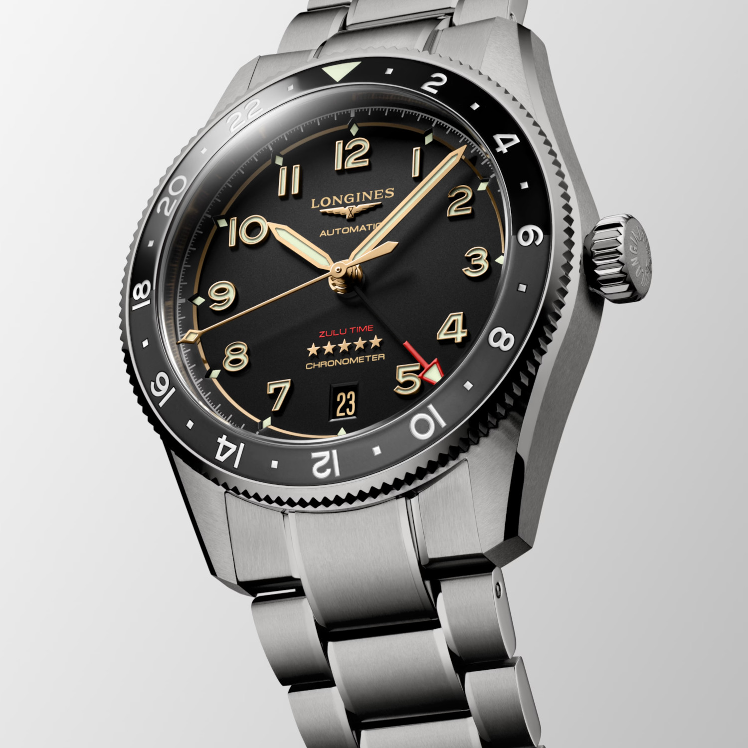 Longines Spirit Zulu Time Titanium Produktbild main 3