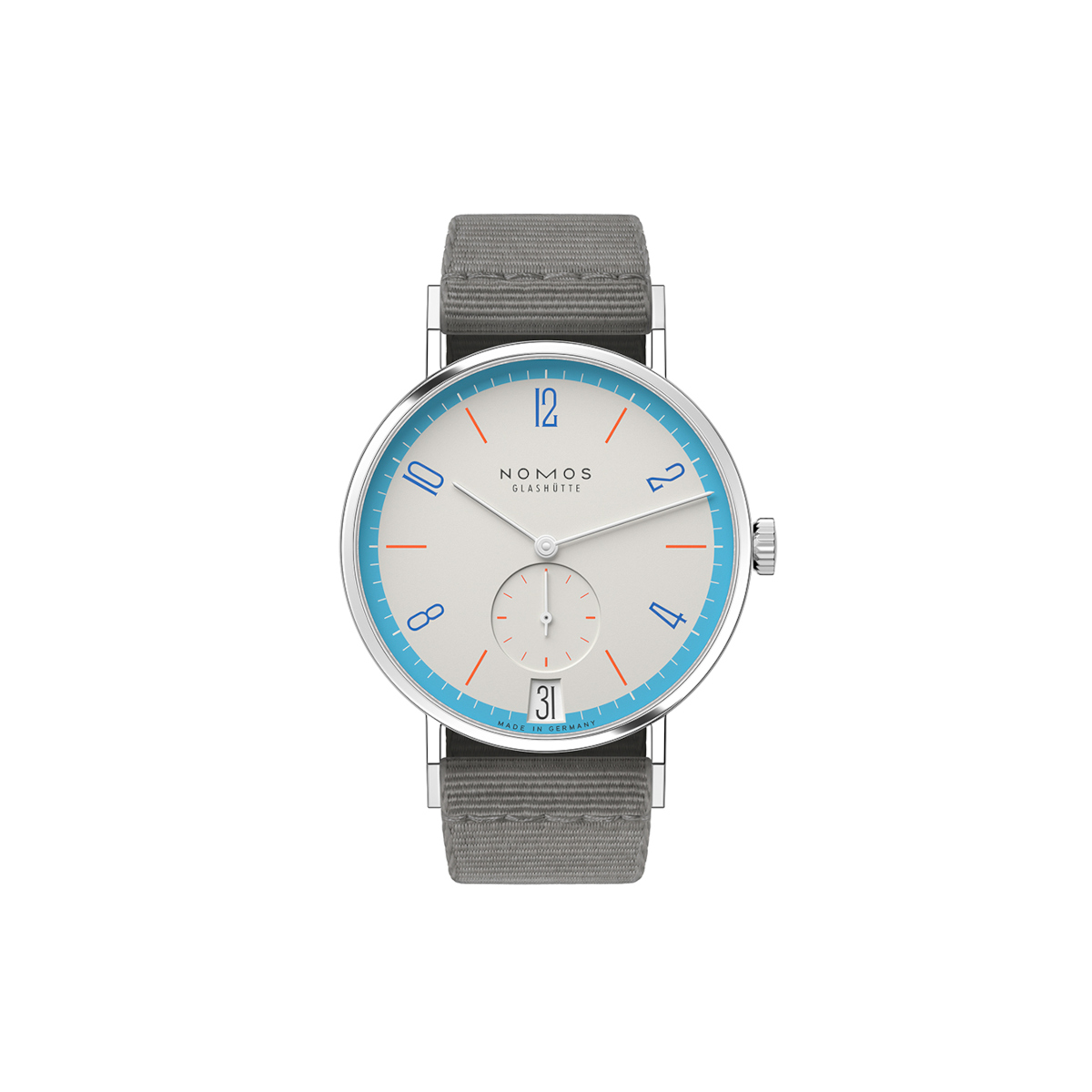 NOMOS Glashütte Tangente 38 Datum Peace