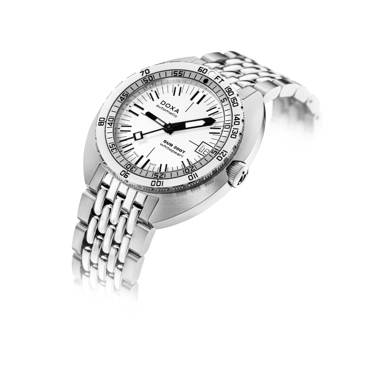 Doxa Sub 200T Whitepearl Produktbild main 2