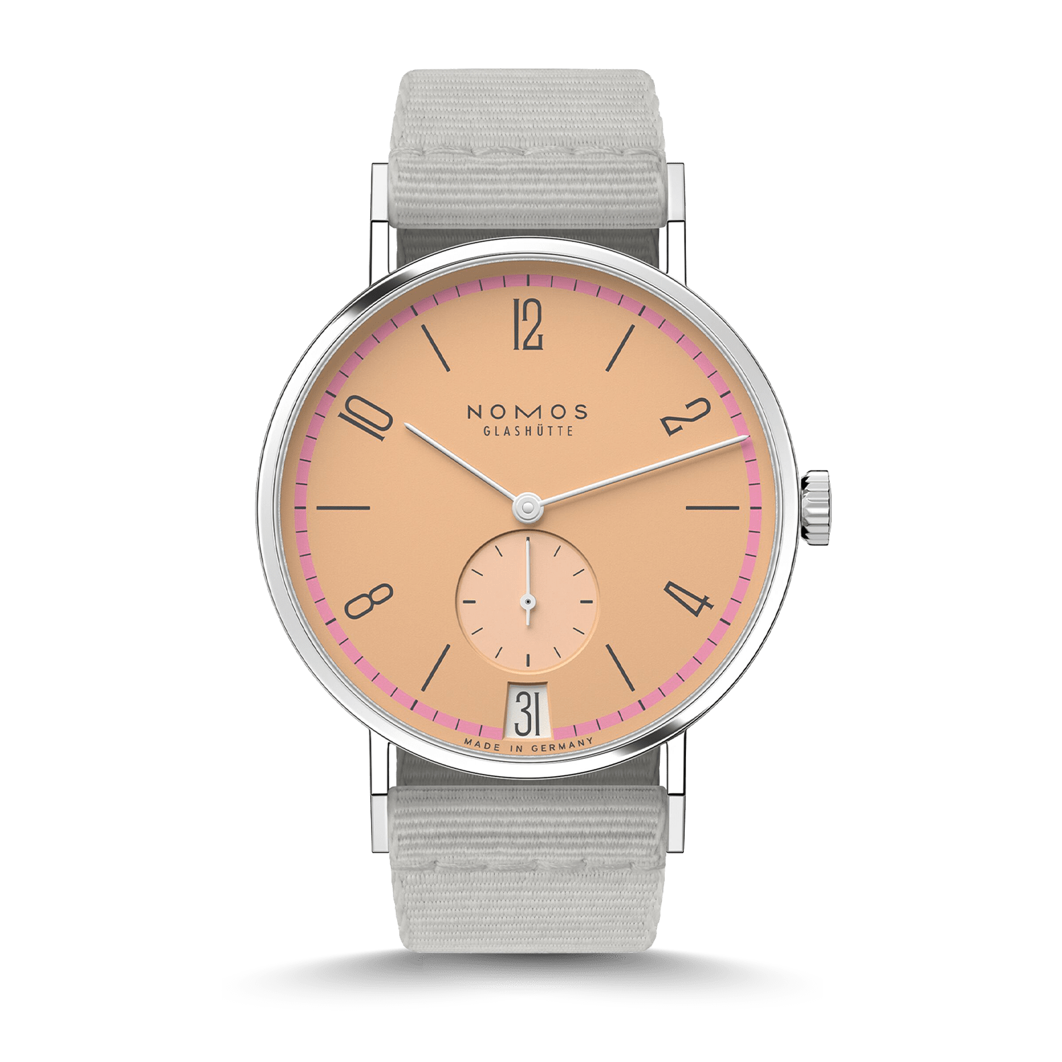 NOMOS Glashütte Tangente 38 Datum Pastell Produktbild main 0