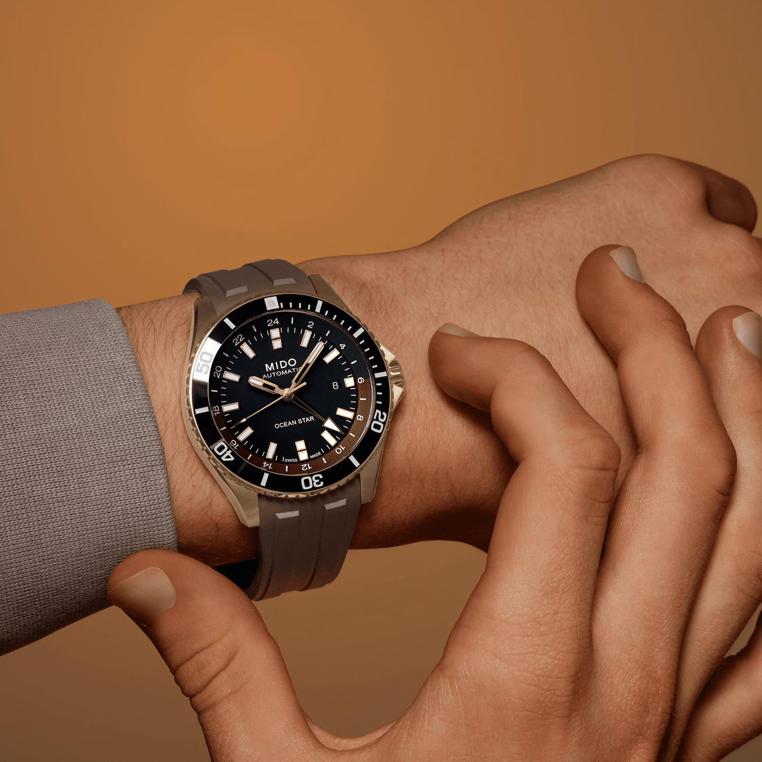 Mido Ocean Star GMT Produktbild main 2