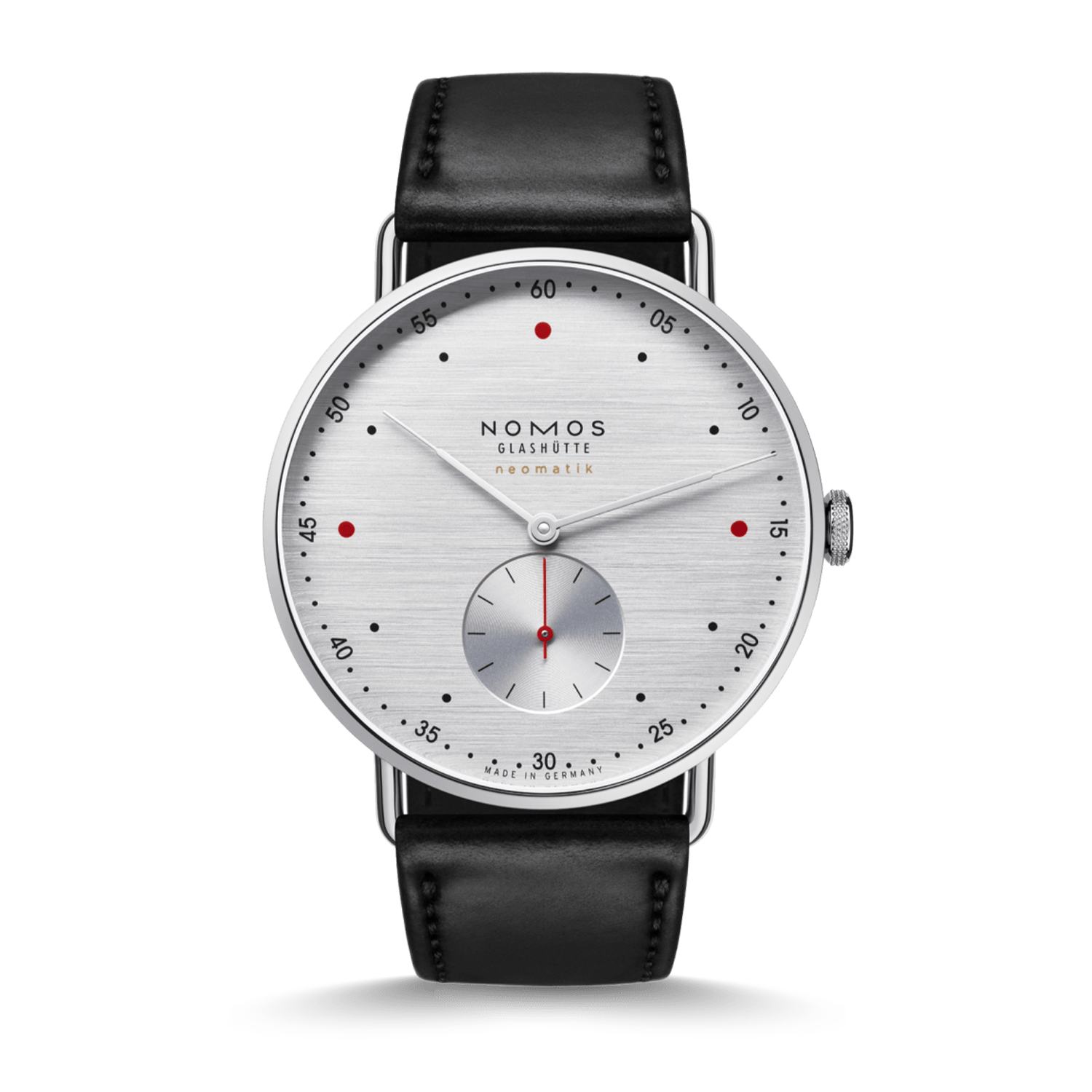 NOMOS Glashütte Metro neomatic 39 Silvercut Produktbild main 0