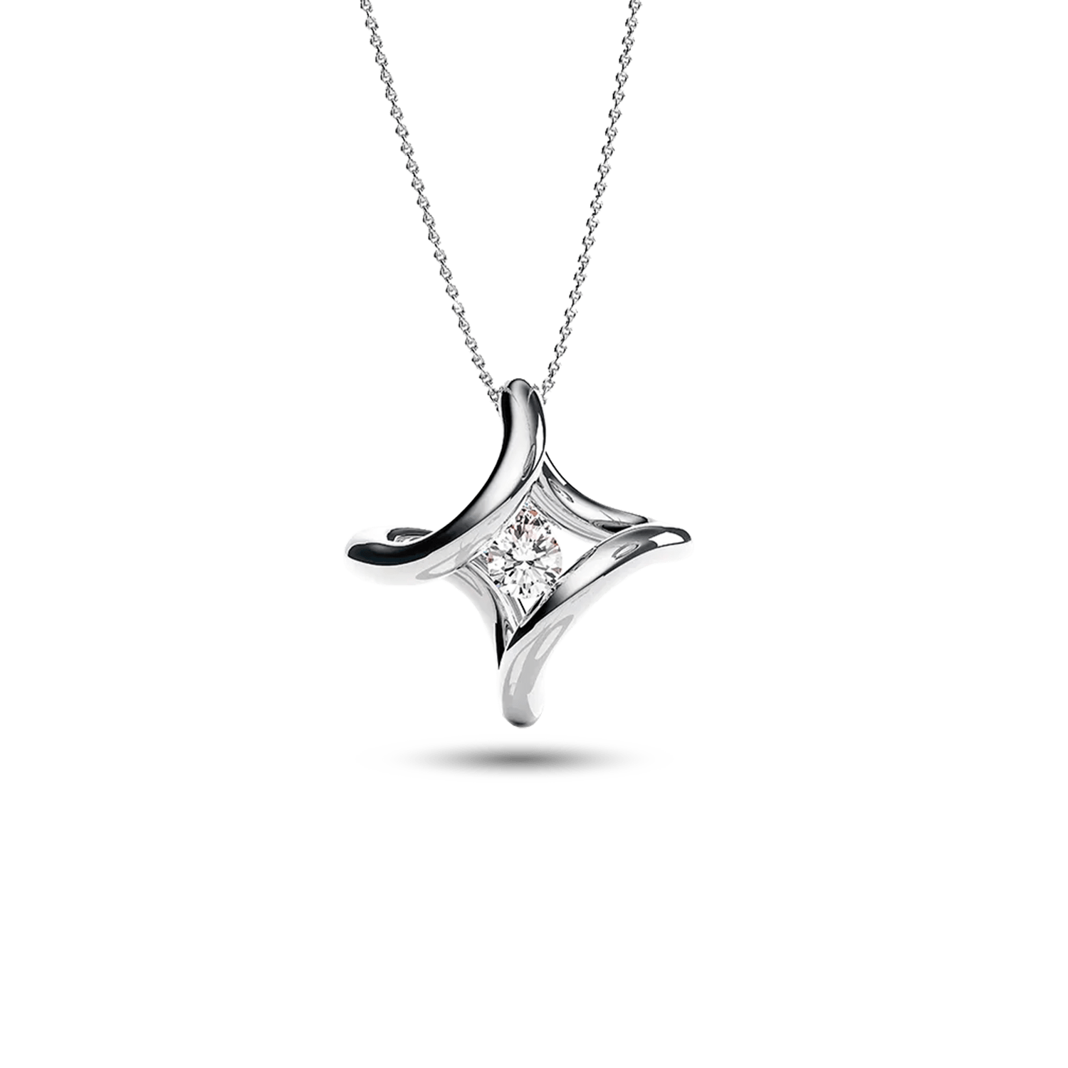 Niessing Spannring Ära Anhänger Platinum