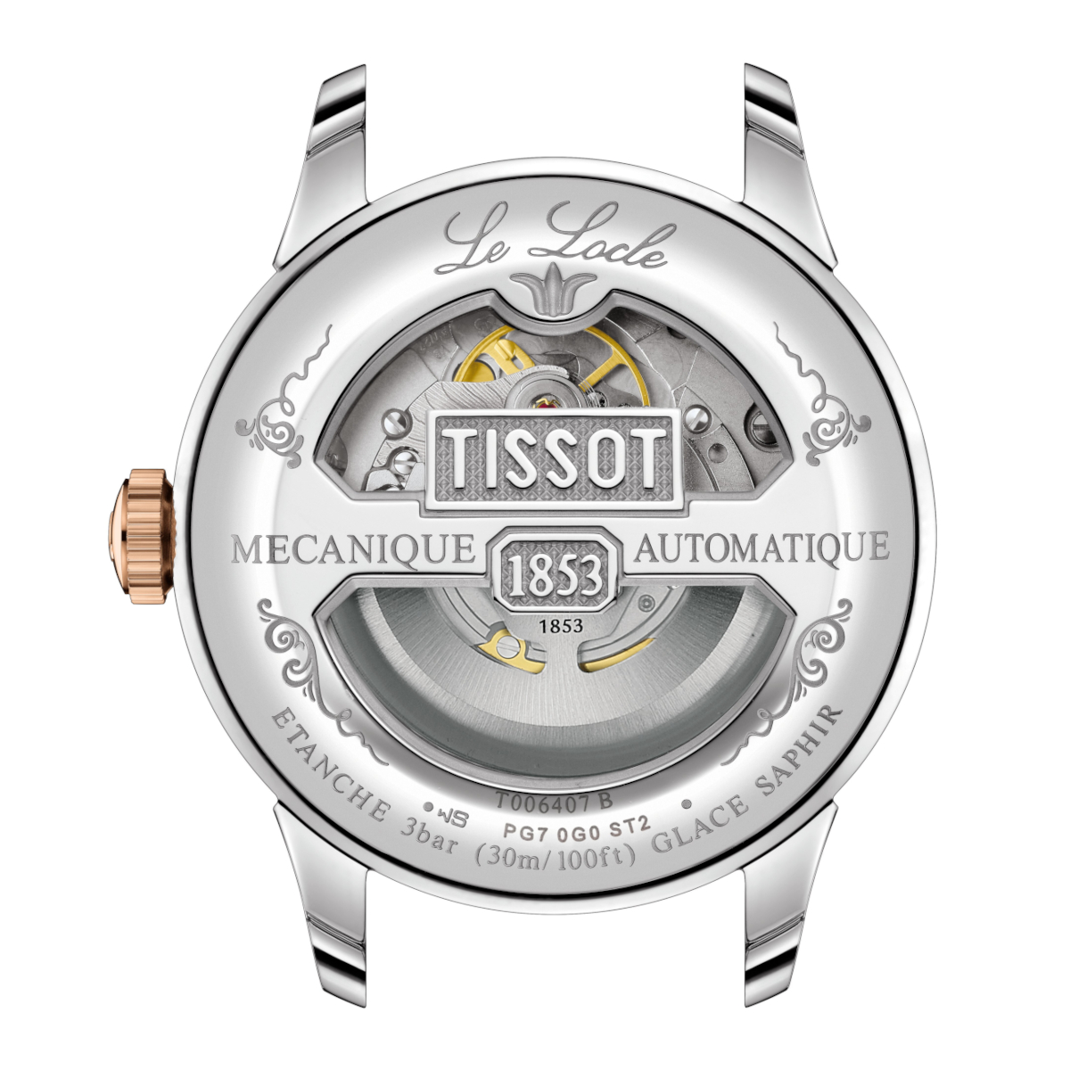 Tissot Le Locle Powermatic 80 Open Heart Produktbild main 2