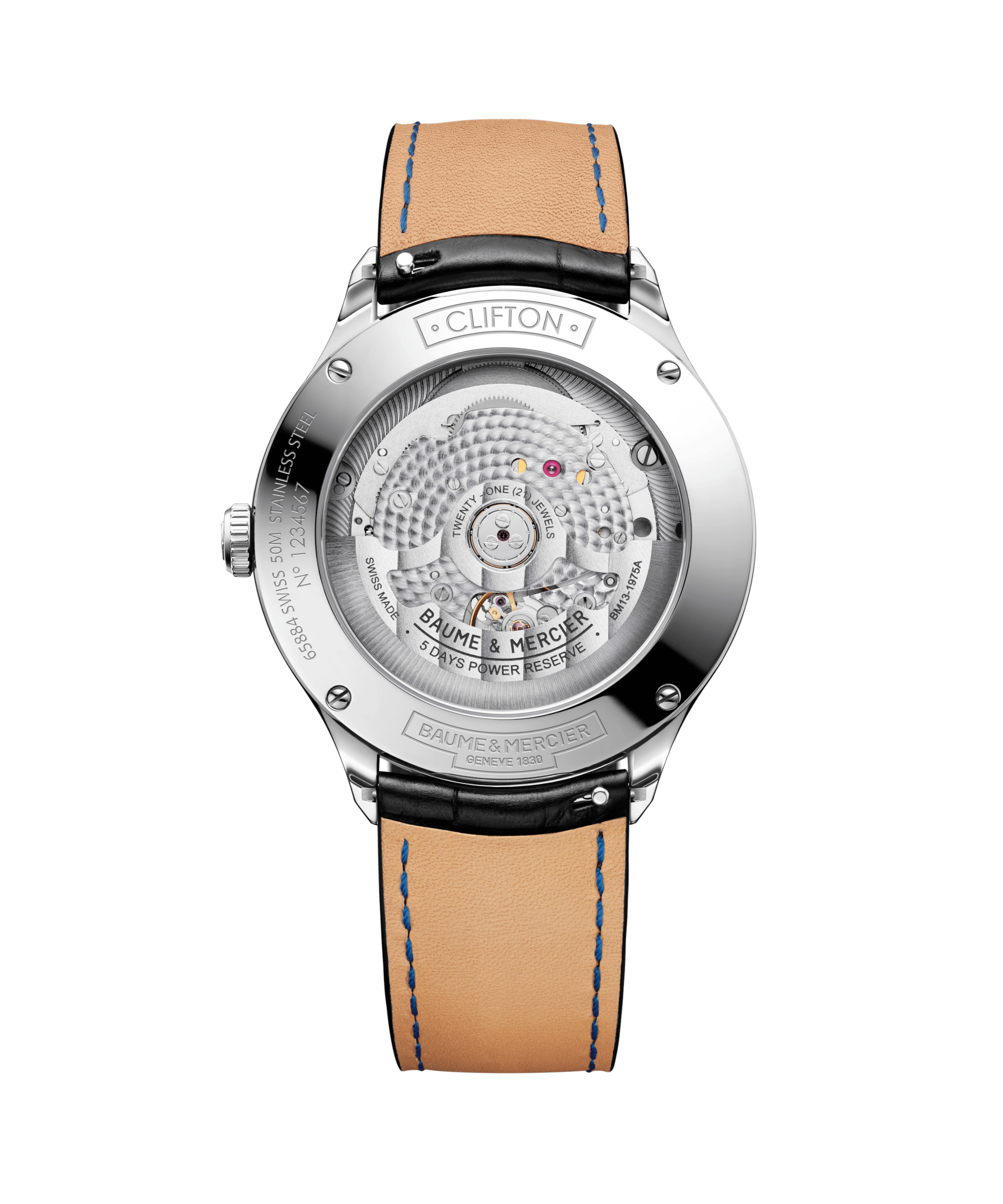 Baume & Mercier Clifton Baumatic M0A10518 Weißes Zifferblatt