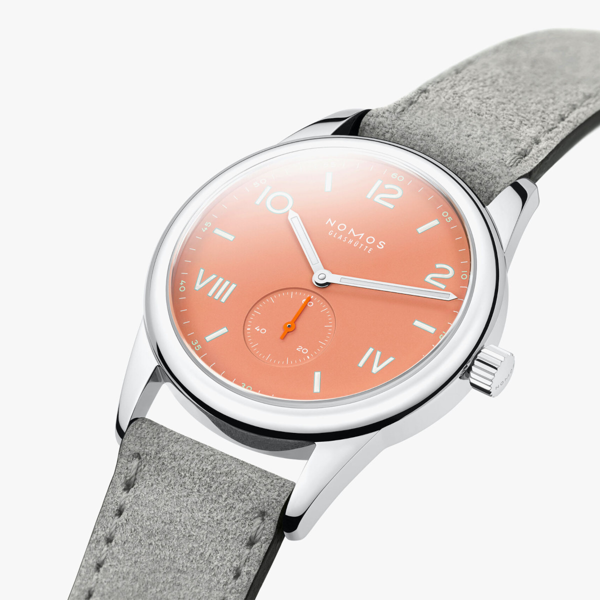 NOMOS Glashütte Club Campus 38 Cream Coral Produktbild main 4