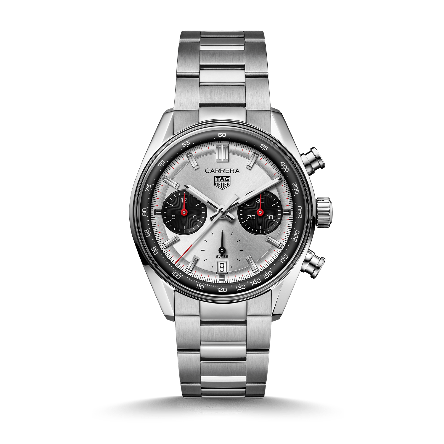 TAG HEUER Carrera Glassbox Panda Chronograph Produktbild main 0
