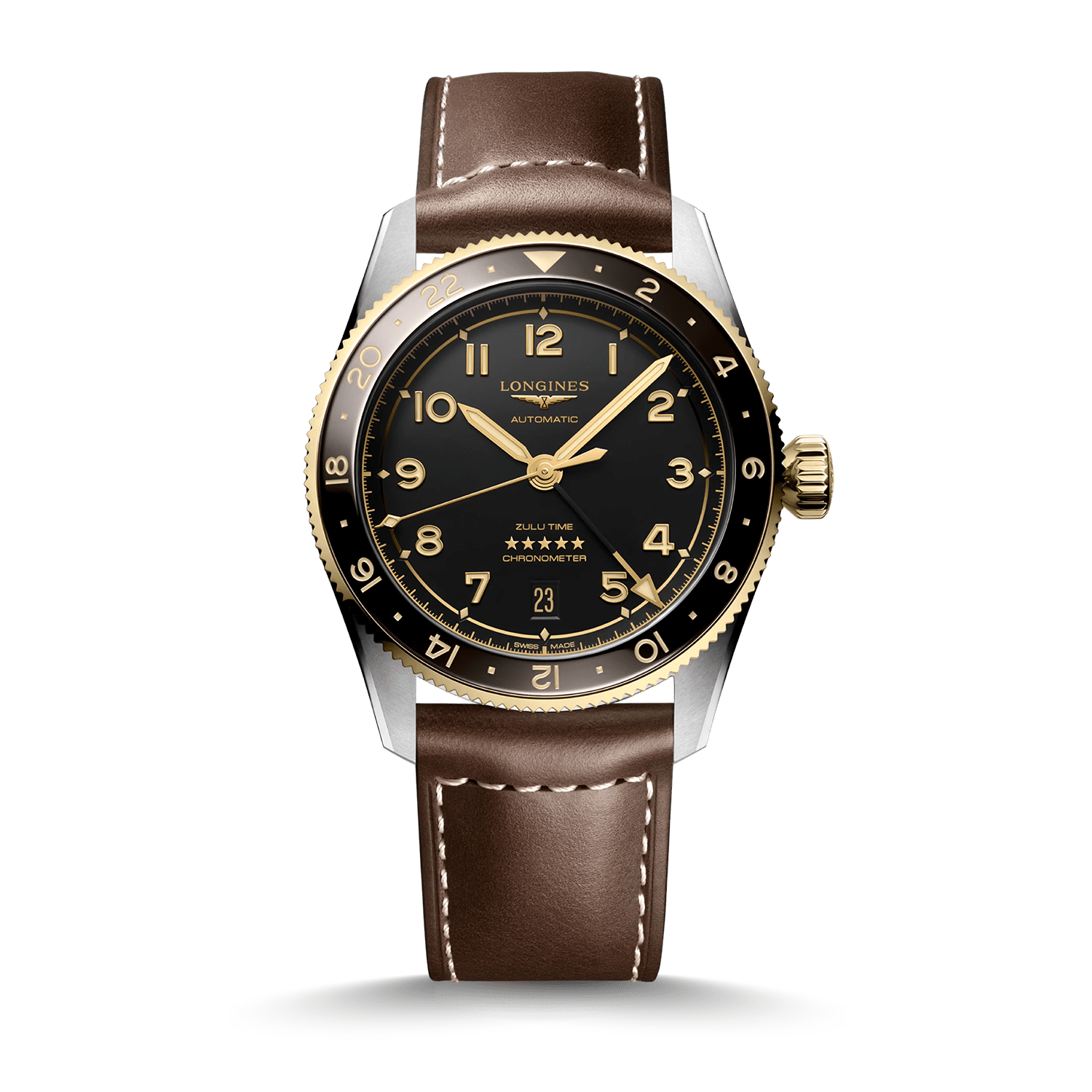 Longines Spirit Zulu Time 39 Produktbild main 0