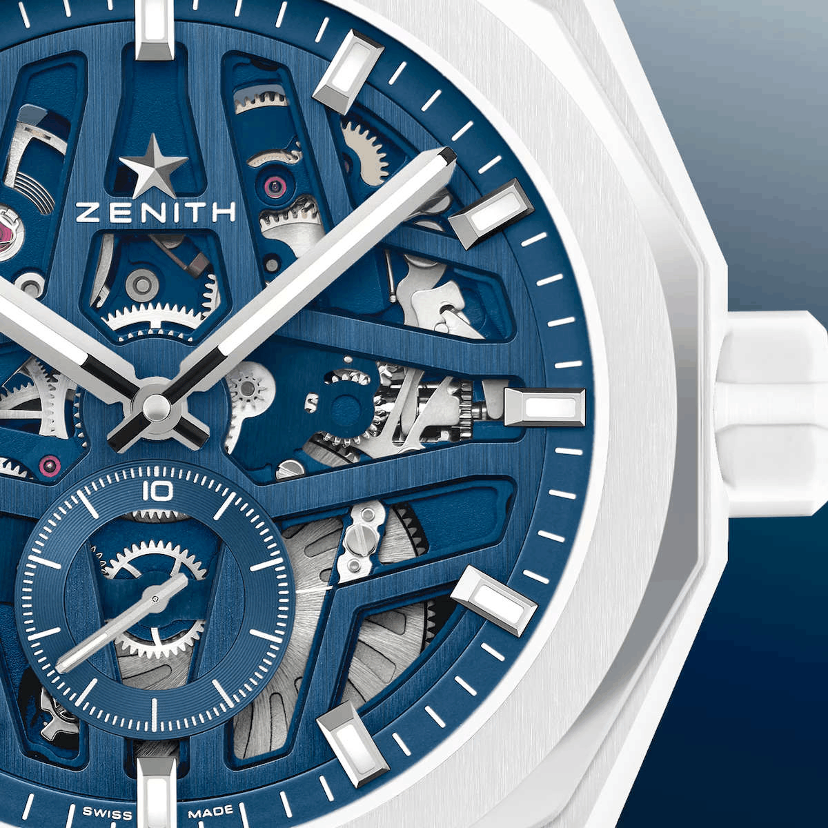 Zenith Defy Skyline White Ceramic Skeleton Produktbild main 3