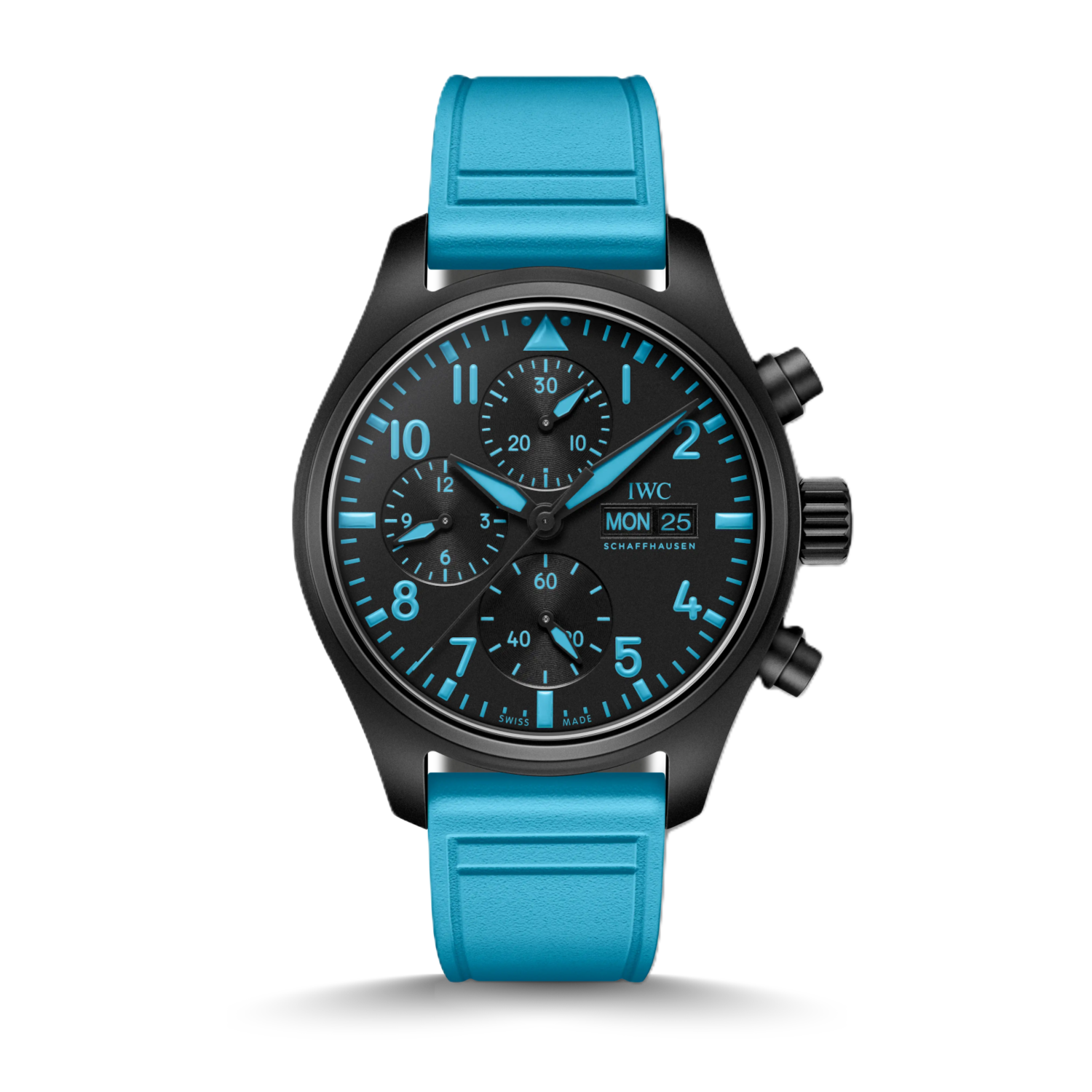 IWC Schaffhausen Pilot’s Watch Chrono 41 George Russell Produktbild main 0