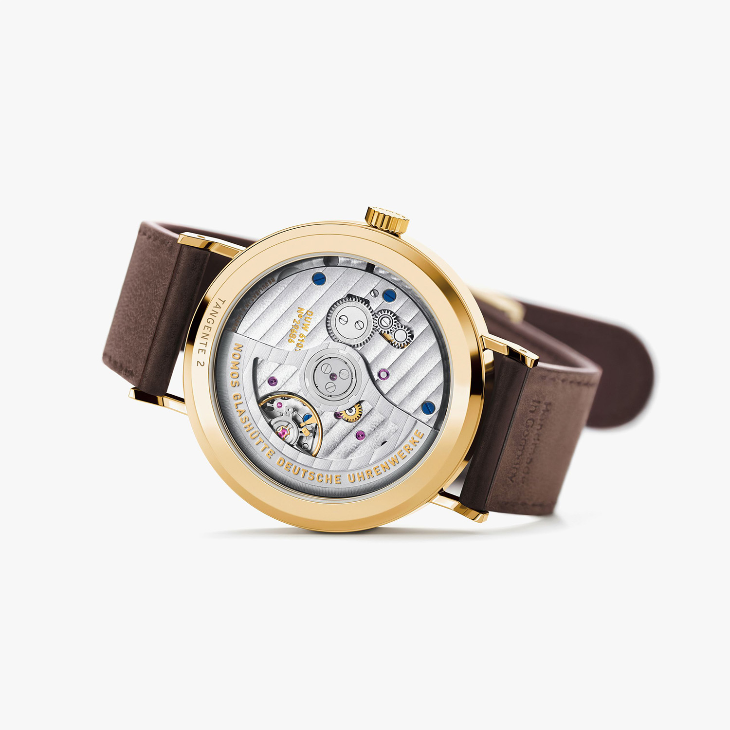 NOMOS Glashütte Tangente Gold neomatik 38 Update Produktbild main 3