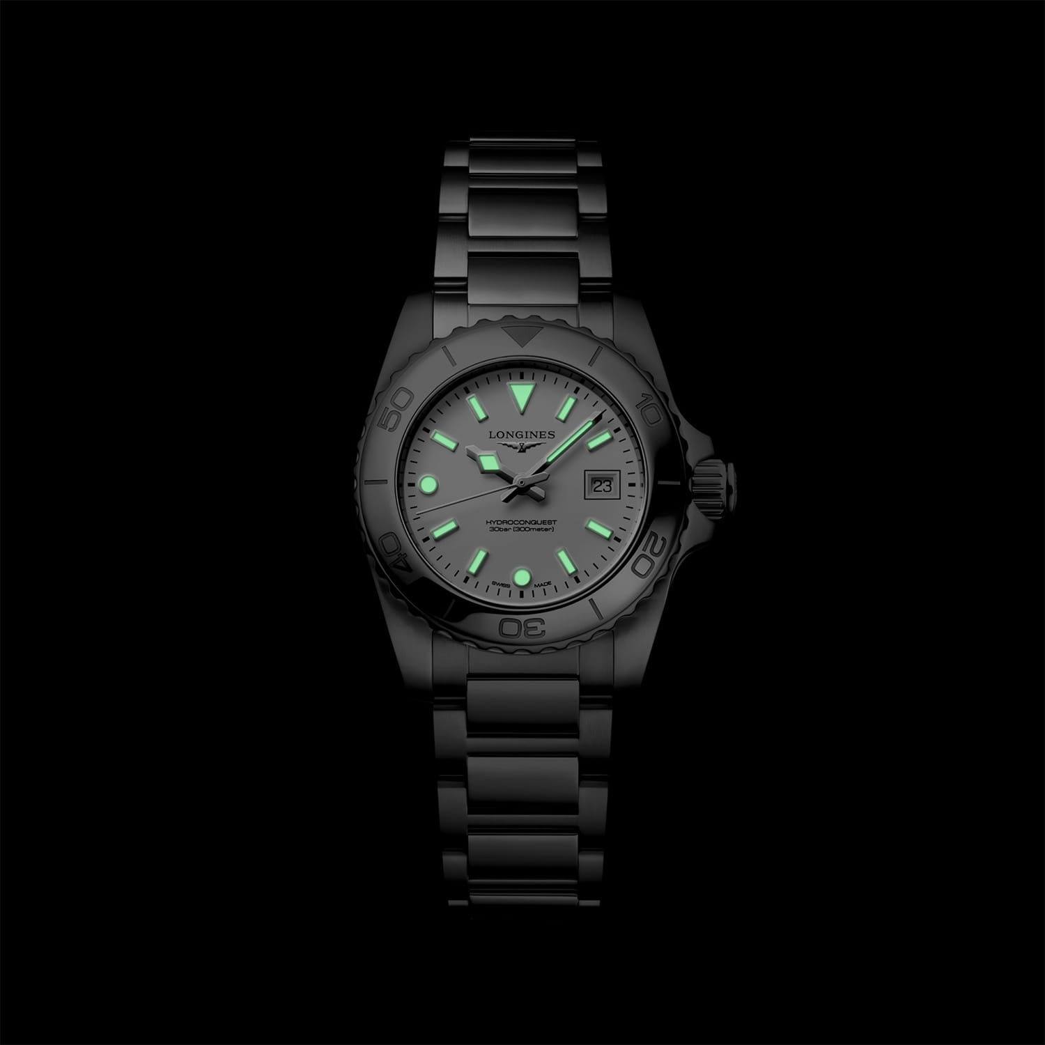 Longines HydroConquest Quarz 30 mm Produktbild main 1