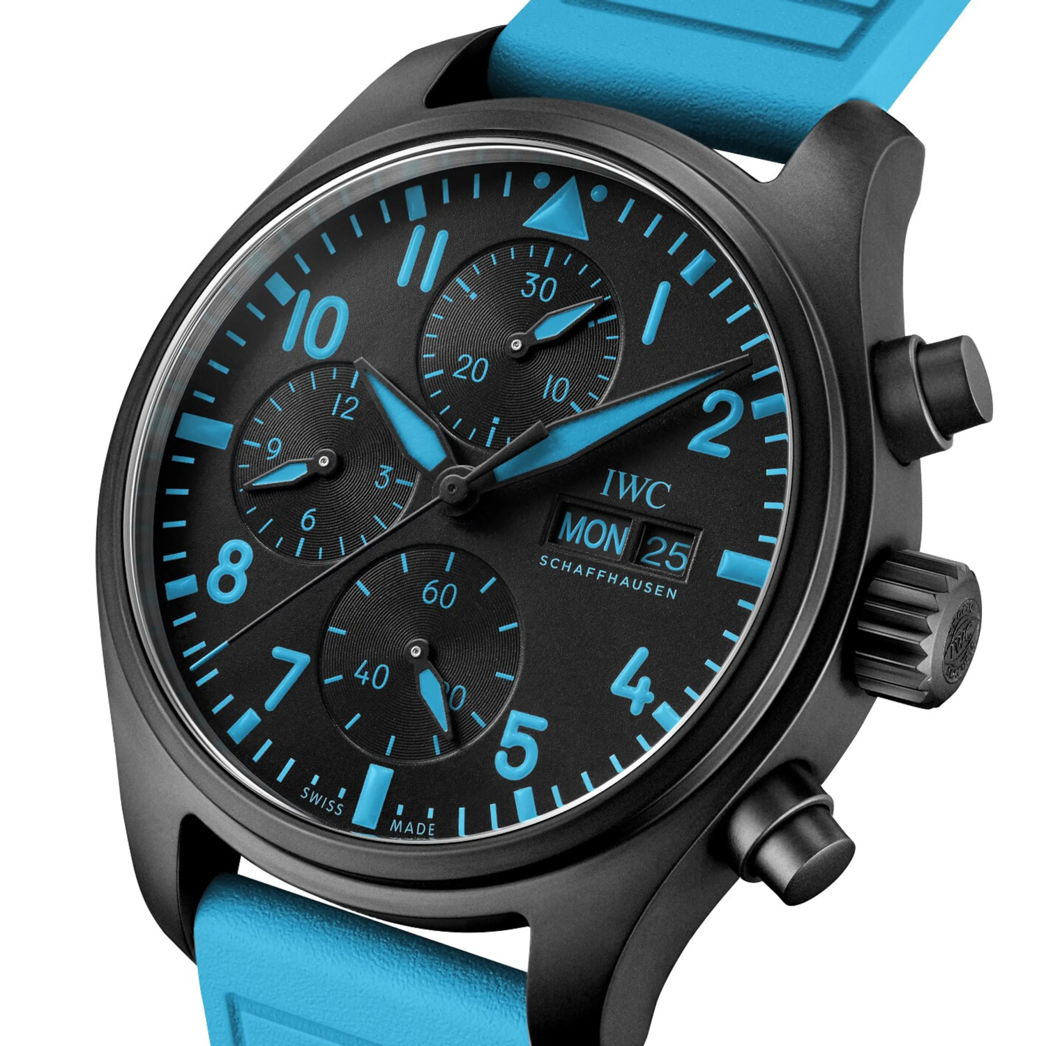 IWC Schaffhausen Pilot’s Watch Chrono 41 George Russell Produktbild main 2