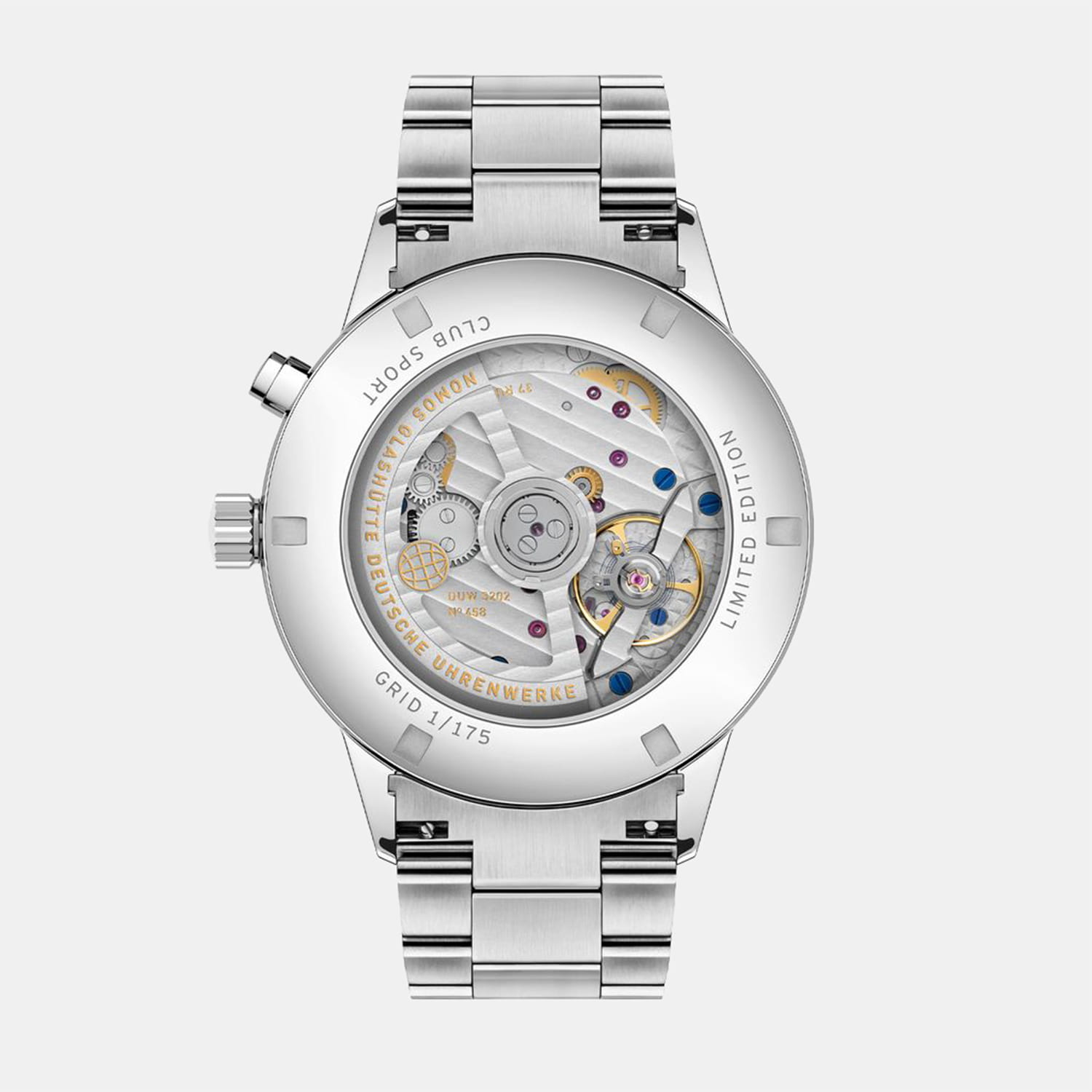 NOMOS Glashütte Club Sport neomatik Weltzeit Grid Produktbild main 1