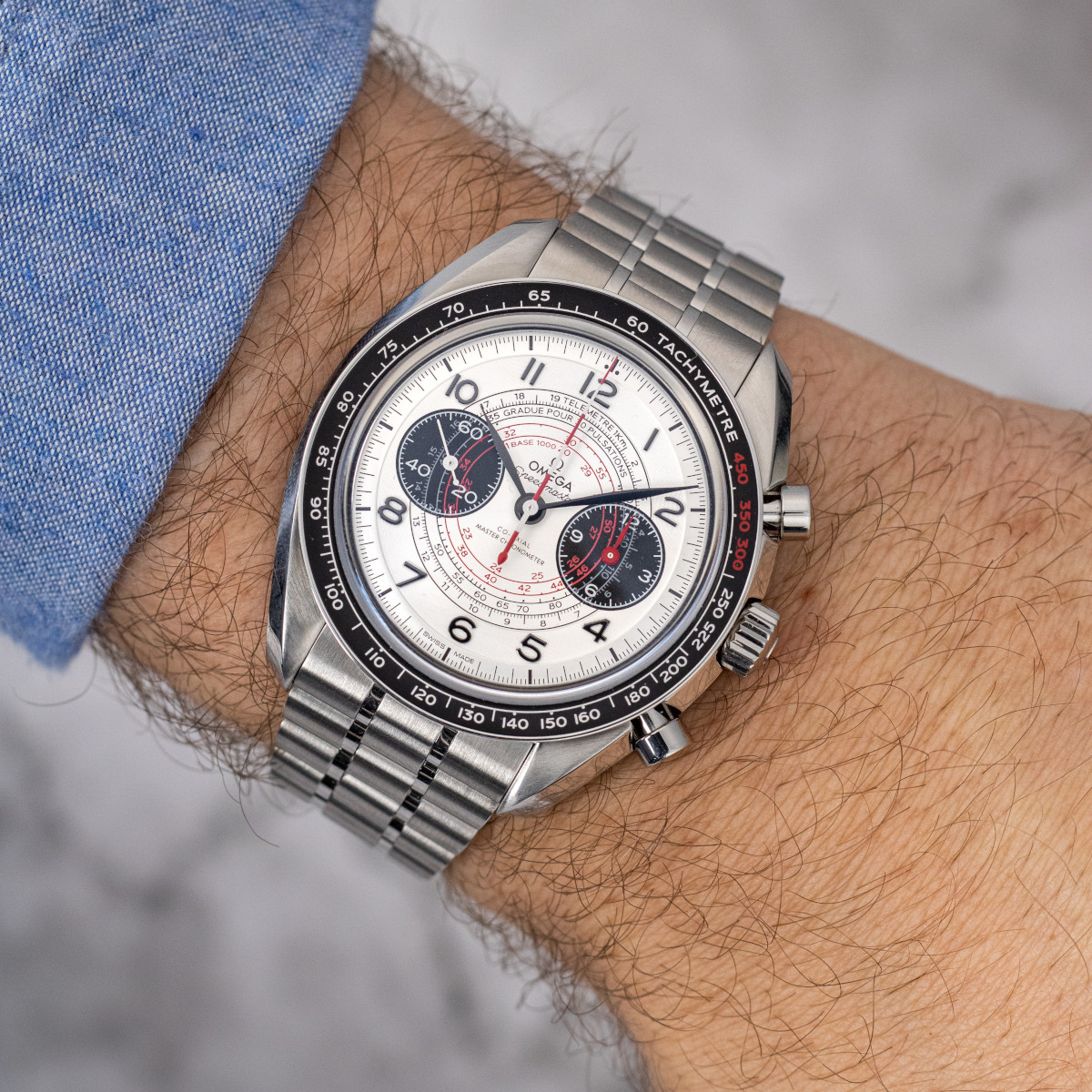 OMEGA Speedmaster Chronoscope Chronograph 43 Produktbild main 2