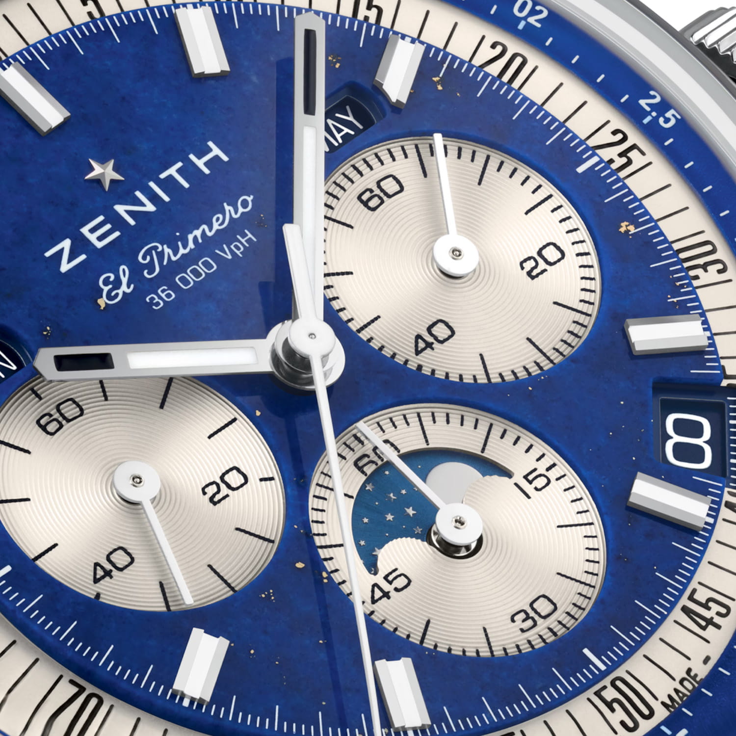 Zenith Chronomaster Original Lapis Lazuli Produktbild main 4