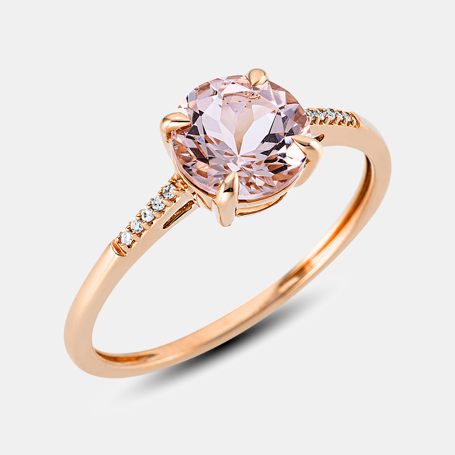 ALTHERR Diamonds Fashion Ring mit Morganit – Ringweite 57  Produktbild main 0