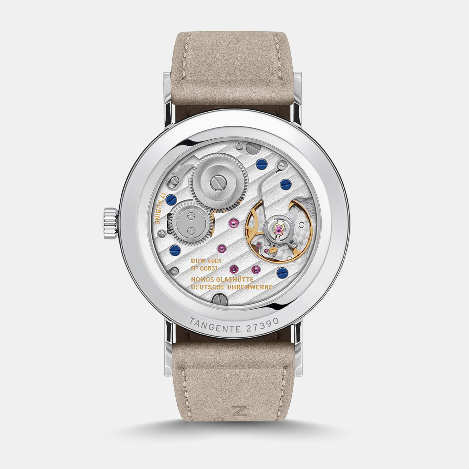 NOMOS Glashütte Tangente 33 Champagner Produktbild main 1