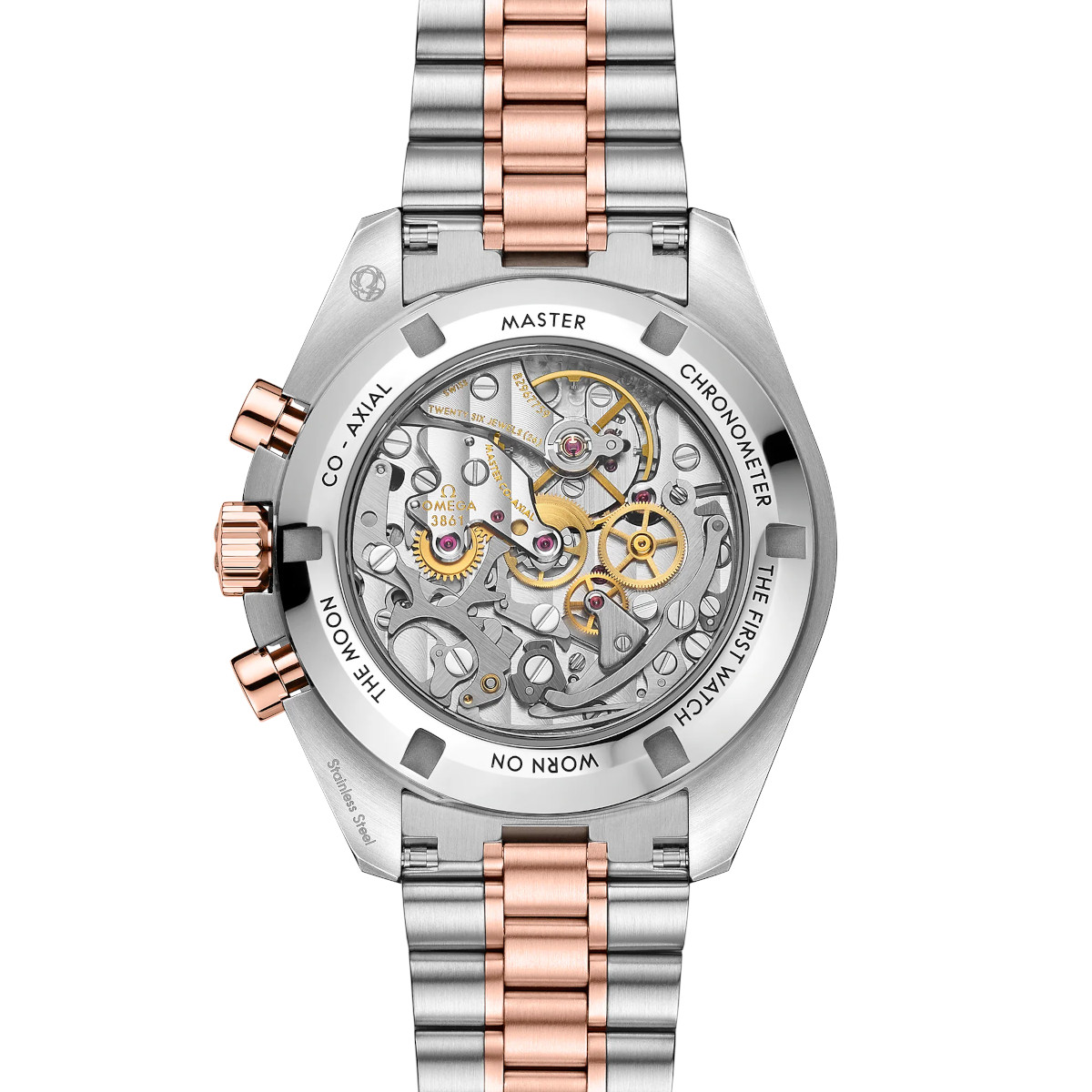 OMEGA Speedmaster Moonwatch Saphir Chronograph Produktbild main 1