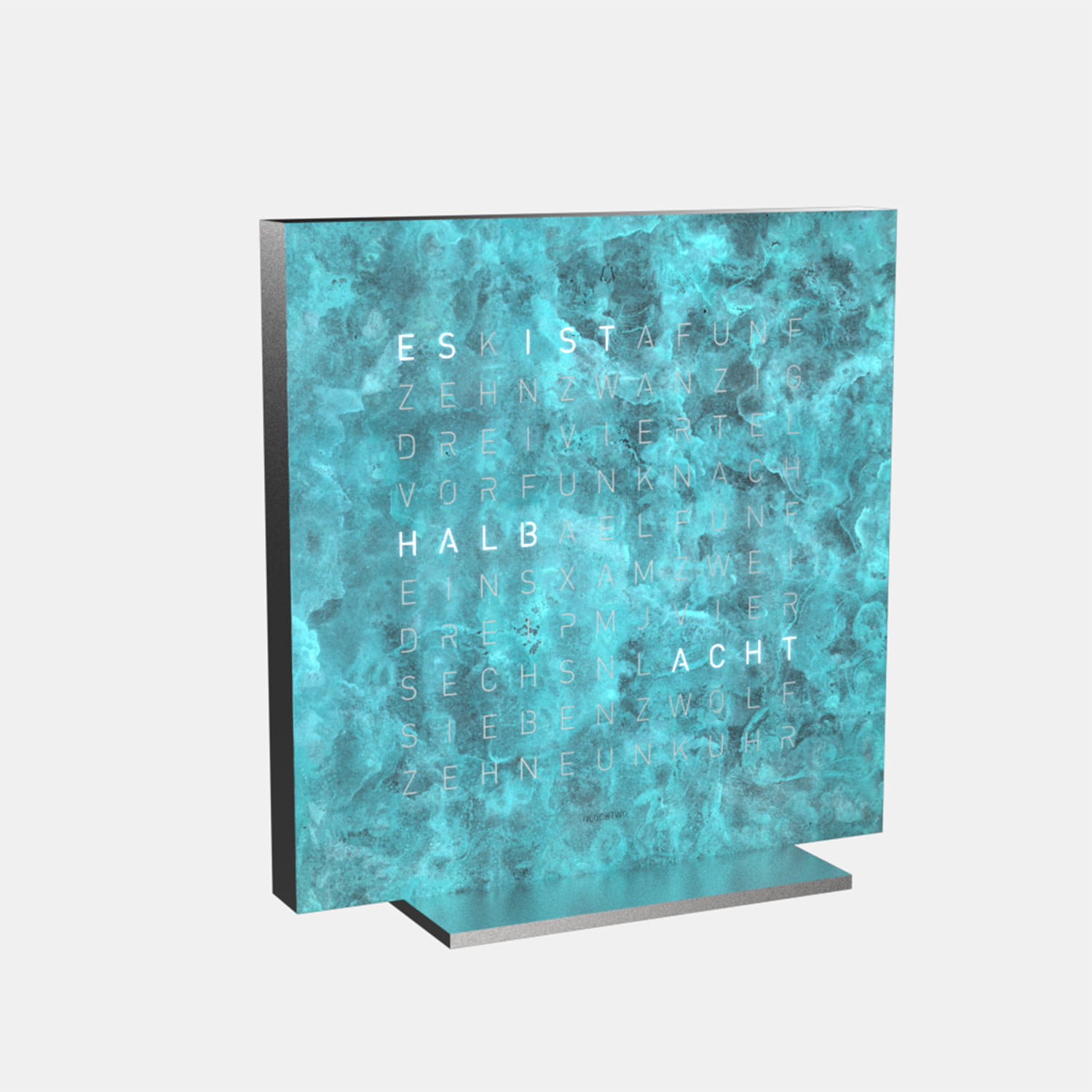 QLOCKTWO EARTH 13.5 Creator's Edition Vintage Cooper Produktbild main 1