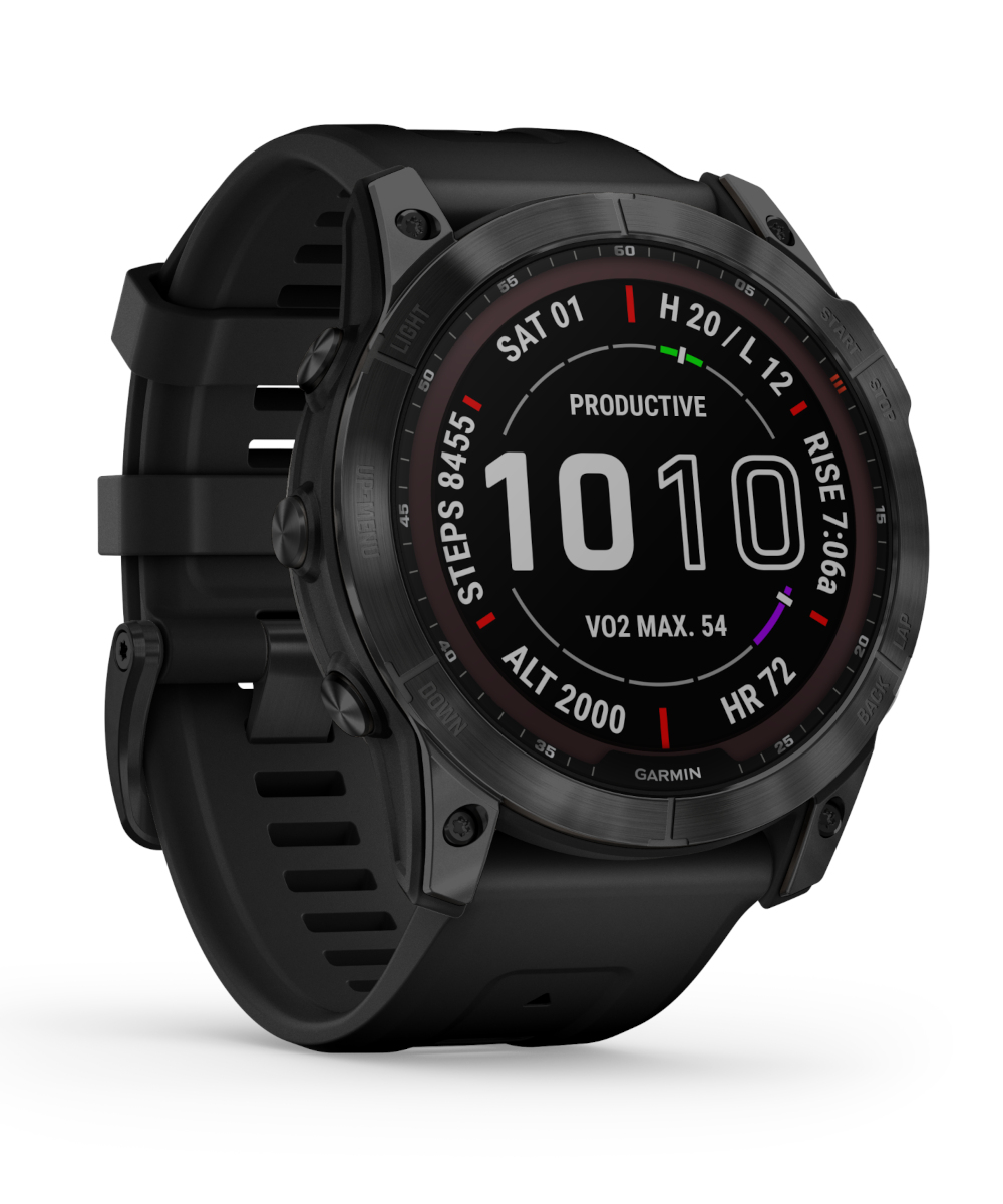 Garmin fēnix® 7 X Sapphire Solar DLC-Titan  Produktbild main 1