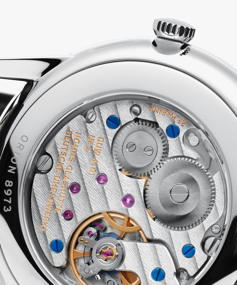 NOMOS Glashütte Orion 38 Datum weiß Produktbild main 3