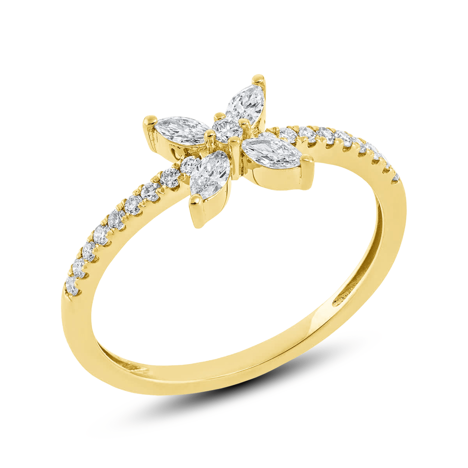 ALTHERR Diamonds Modern Ring Navette 0,33 ct. Größe 51 ALTHERR Diamonds Modern Ring Navette 0,33 ct. Größe 51