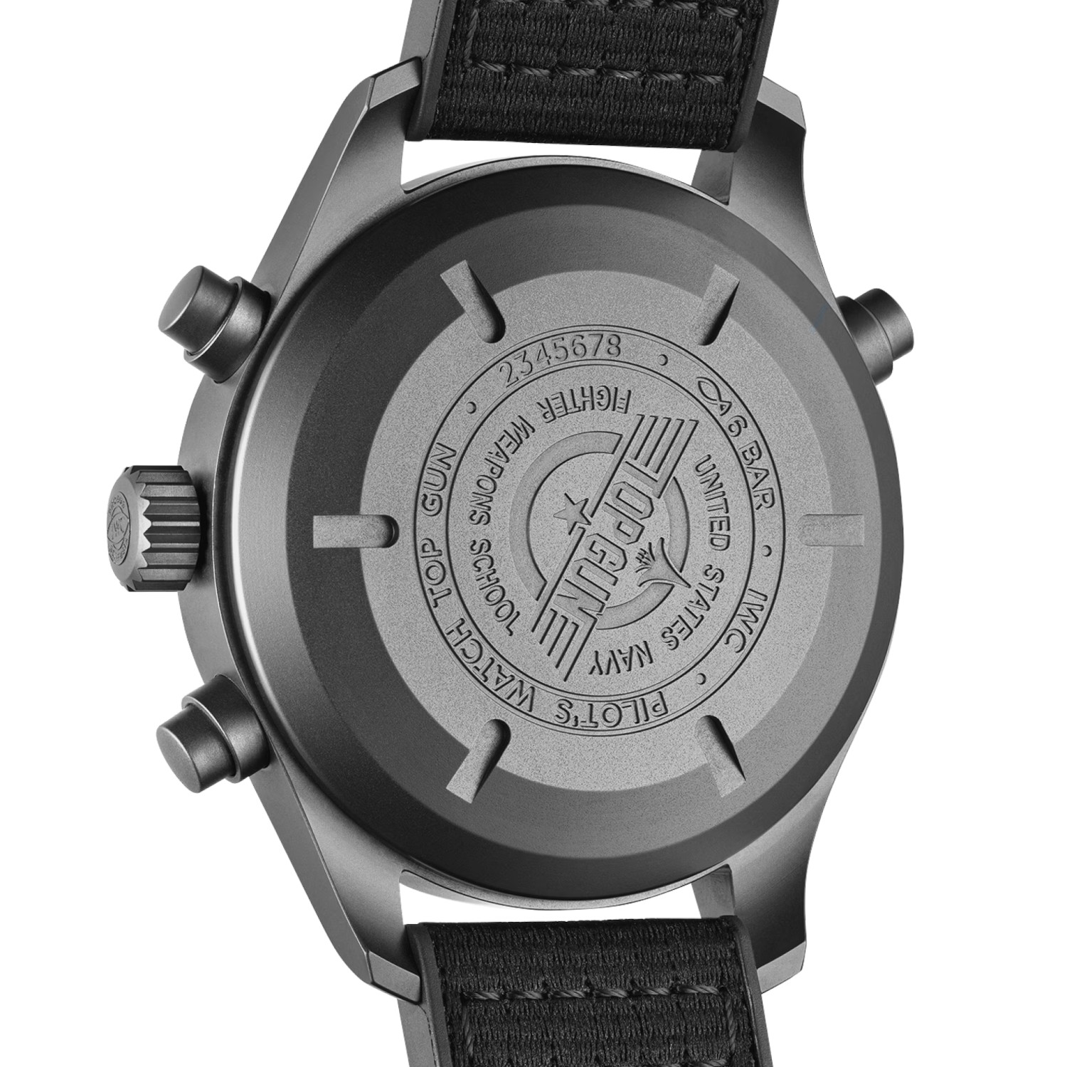 IWC Schaffhausen Pilot's Watch Double Chronograph TOP GUN Ceratanium® Produktbild main 1