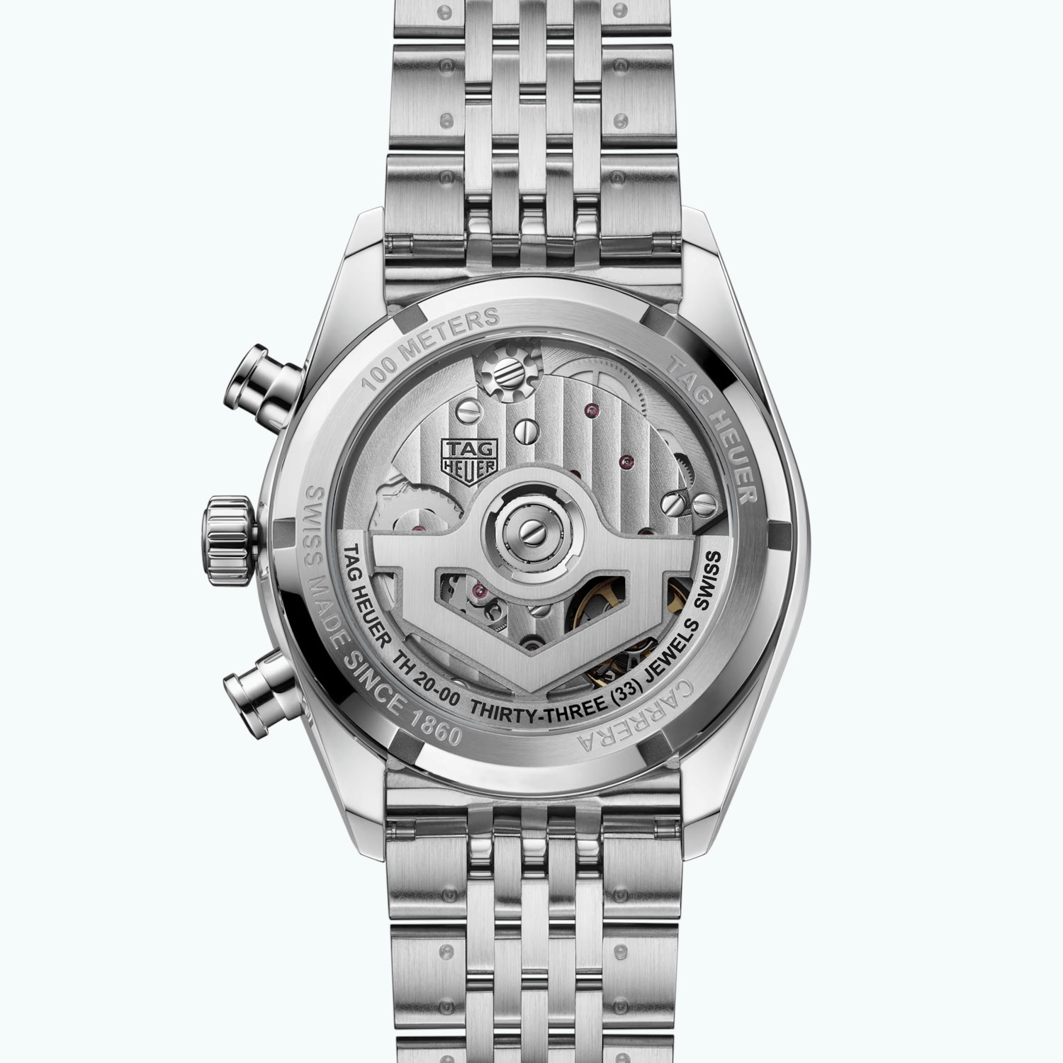 TAG HEUER Carrera Glassbox Panda Chronograph Produktbild main 1