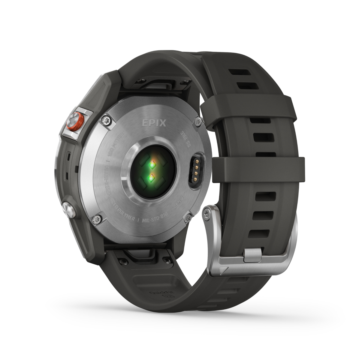 Garmin epix™ Schiefergrau/Silber Produktbild main 1