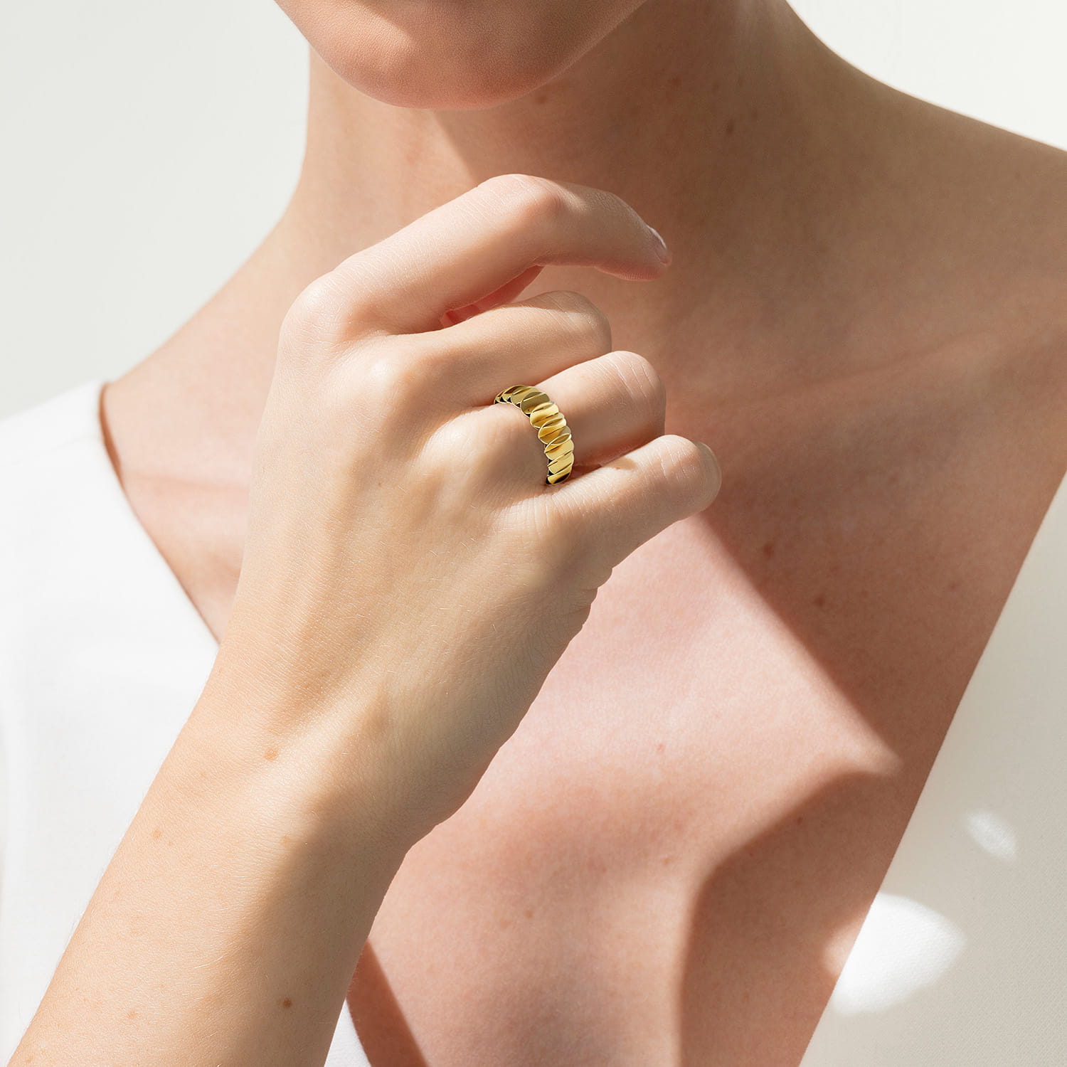 NIESSING Phoenix Ring Platin – Ringweite 52 Produktbild main 1