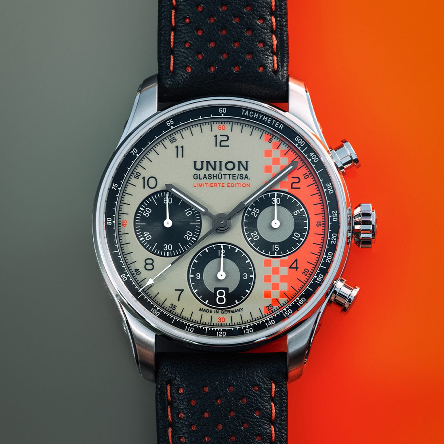 Union Glashütte Belisar Chronograph Speedster Produktbild main 3