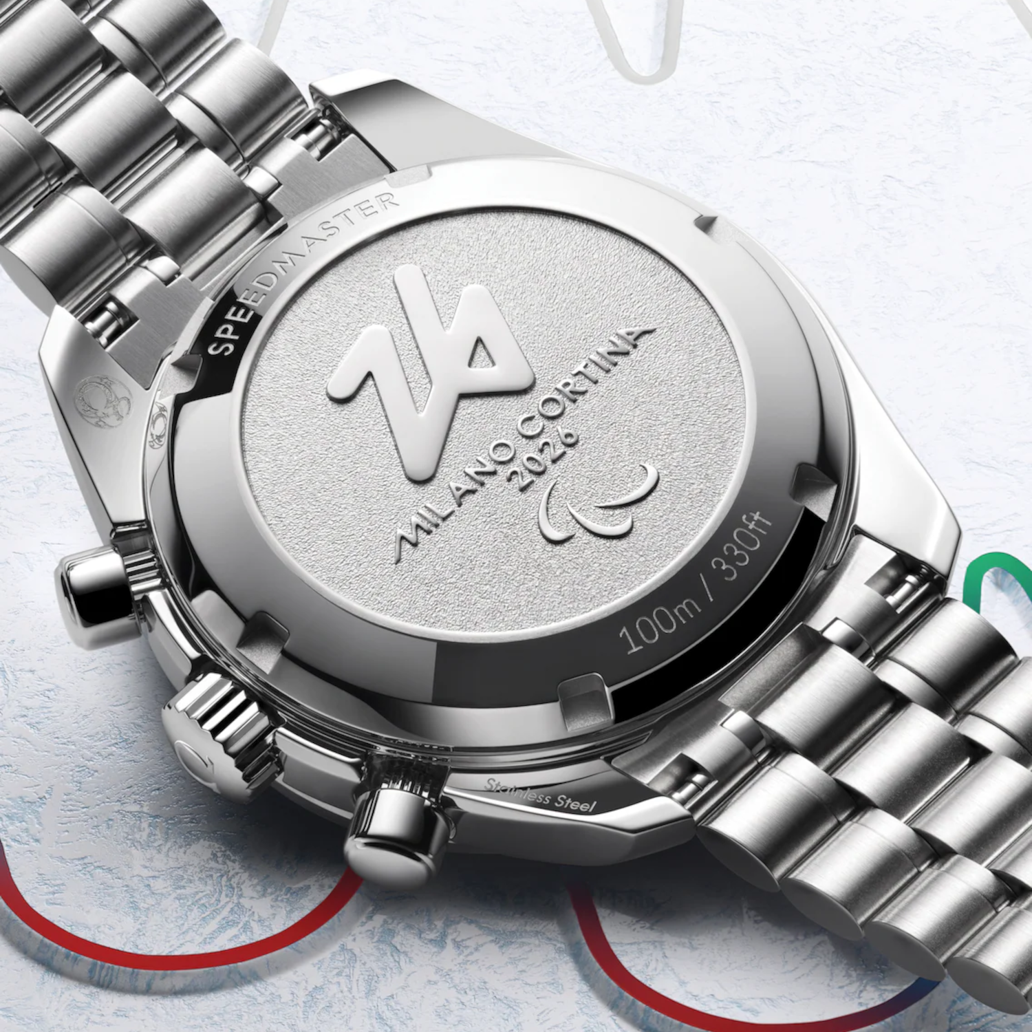 OMEGA Speedmaster 38 Mailand-Cortina 2026 Edition Produktbild main 5