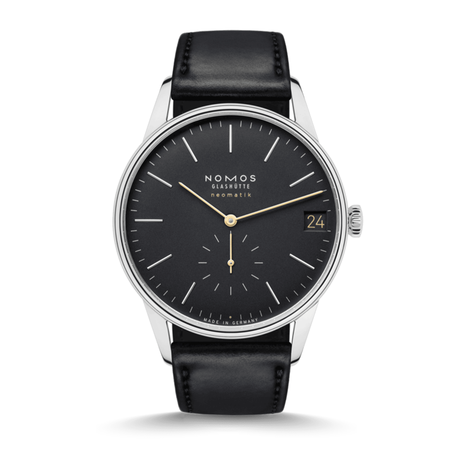 NOMOS Glashütte Orion Neomatik 41 Datum New Black