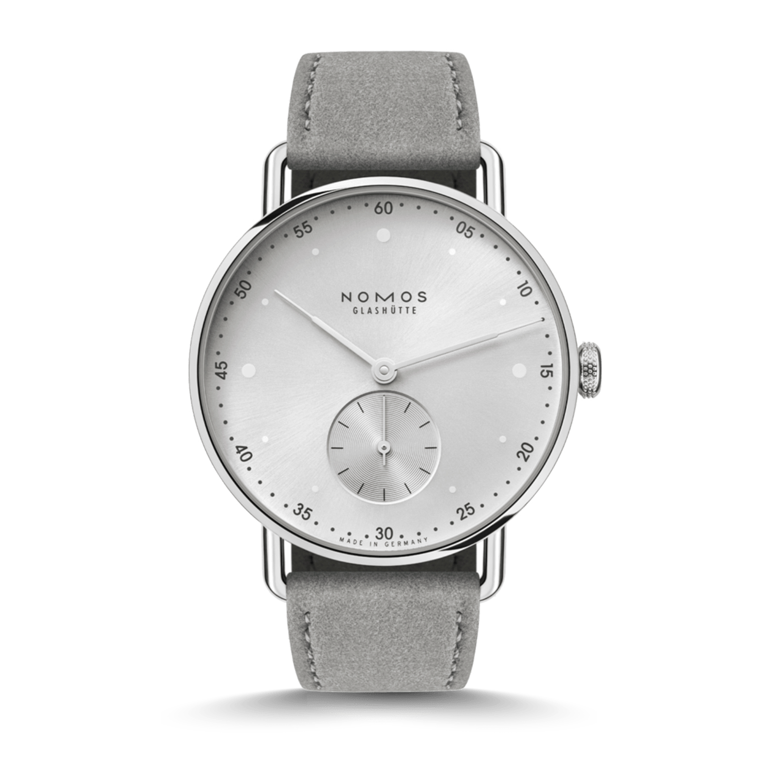 NOMOS Glashütte Metro 33 All Silver Produktbild main 0