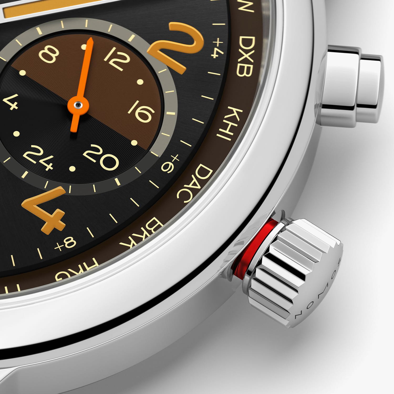 NOMOS Glashütte Club Sport neomatik Weltzeit Grid Produktbild main 6