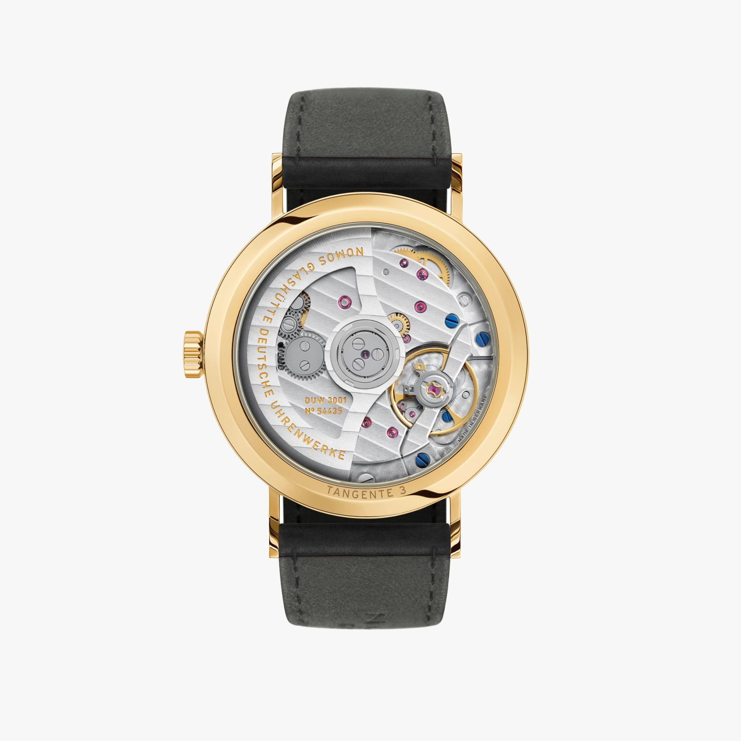 NOMOS Glasshütte Tangente Gold Neomatik Ruthenium Produktbild main 1