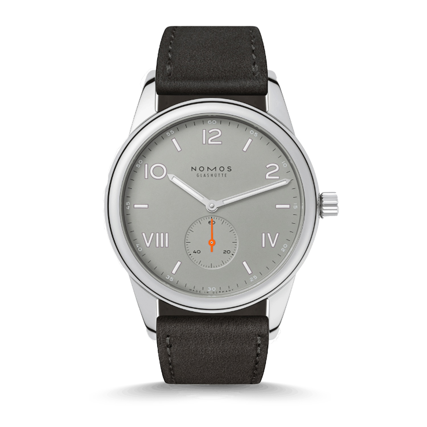 NOMOS Glashütte Club Campus 38 Absolute Gray CPO2 Produktbild main 0