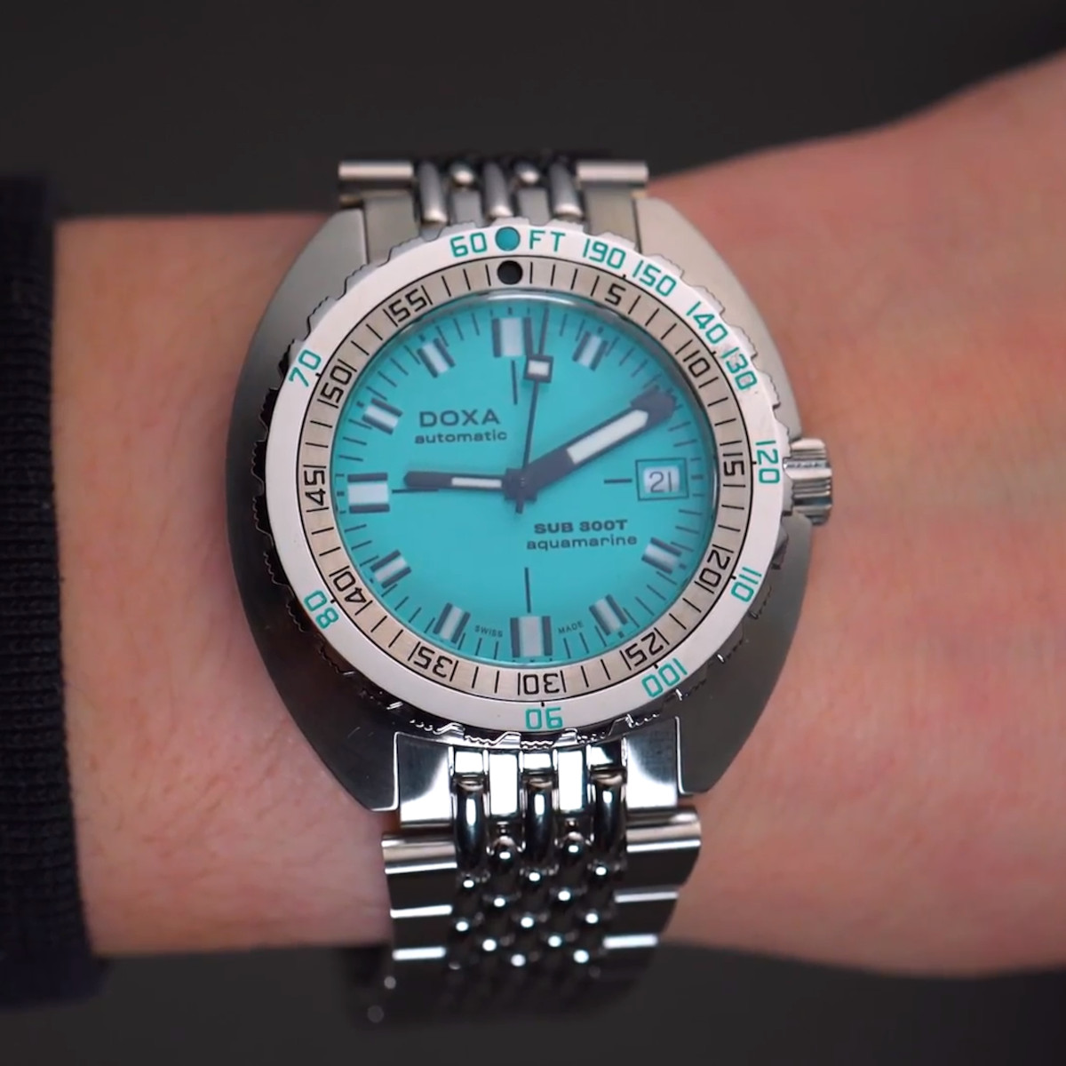 Doxa Sub 300T Aquamarine Produktbild main 5