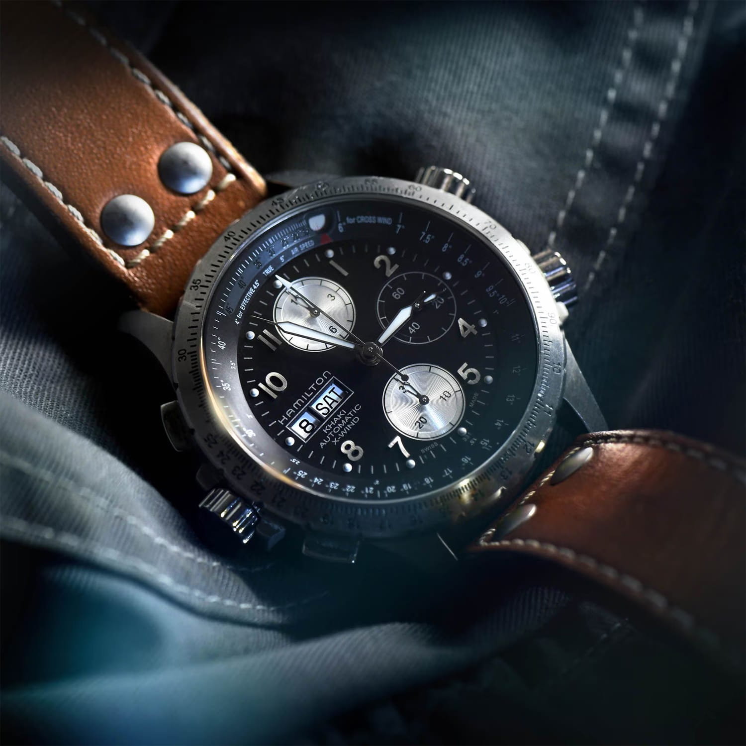 Hamilton Khaki Aviation X-Wind Auto Chrono Produktbild main 6