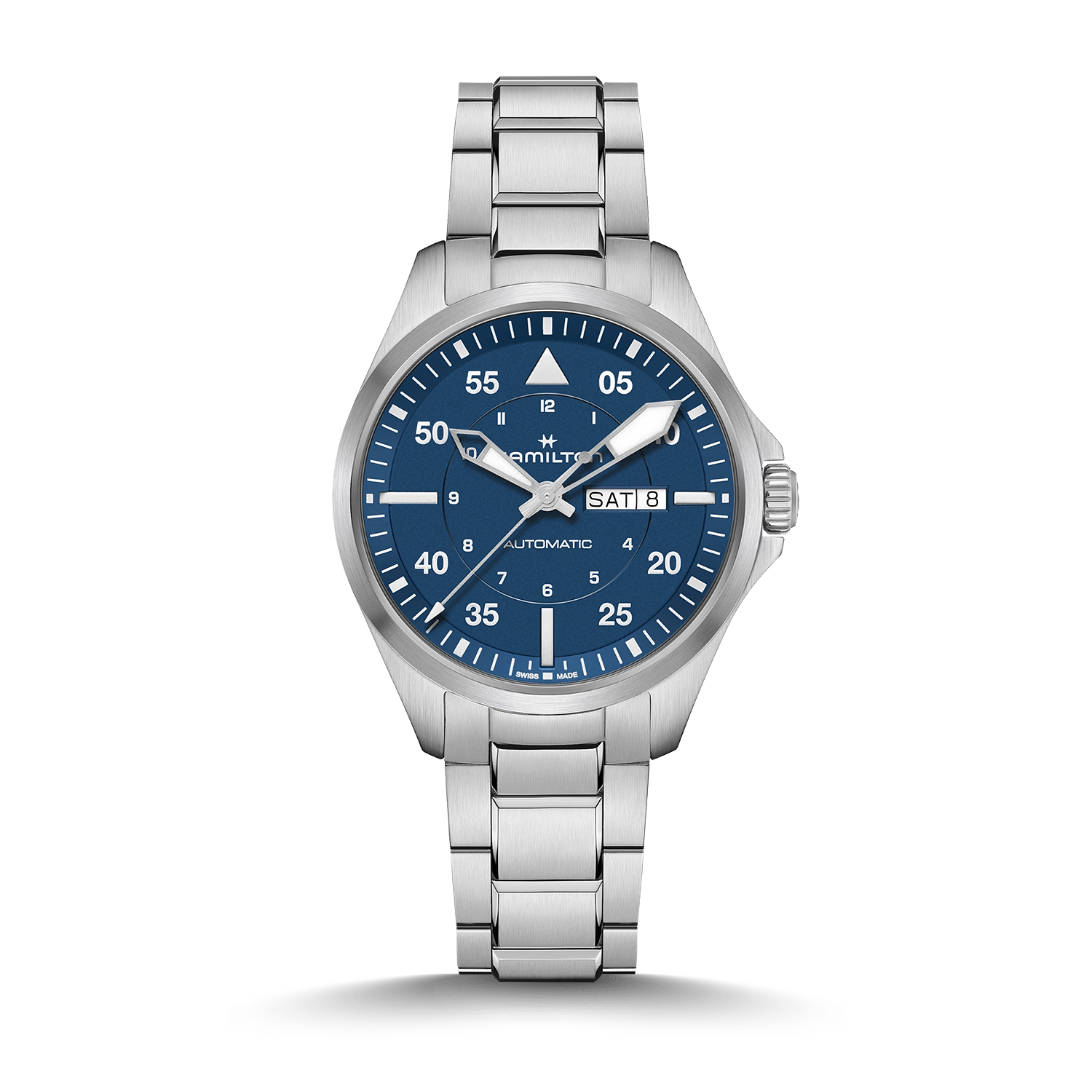 Hamilton Khaki Aviation Pilot Day Date Auto