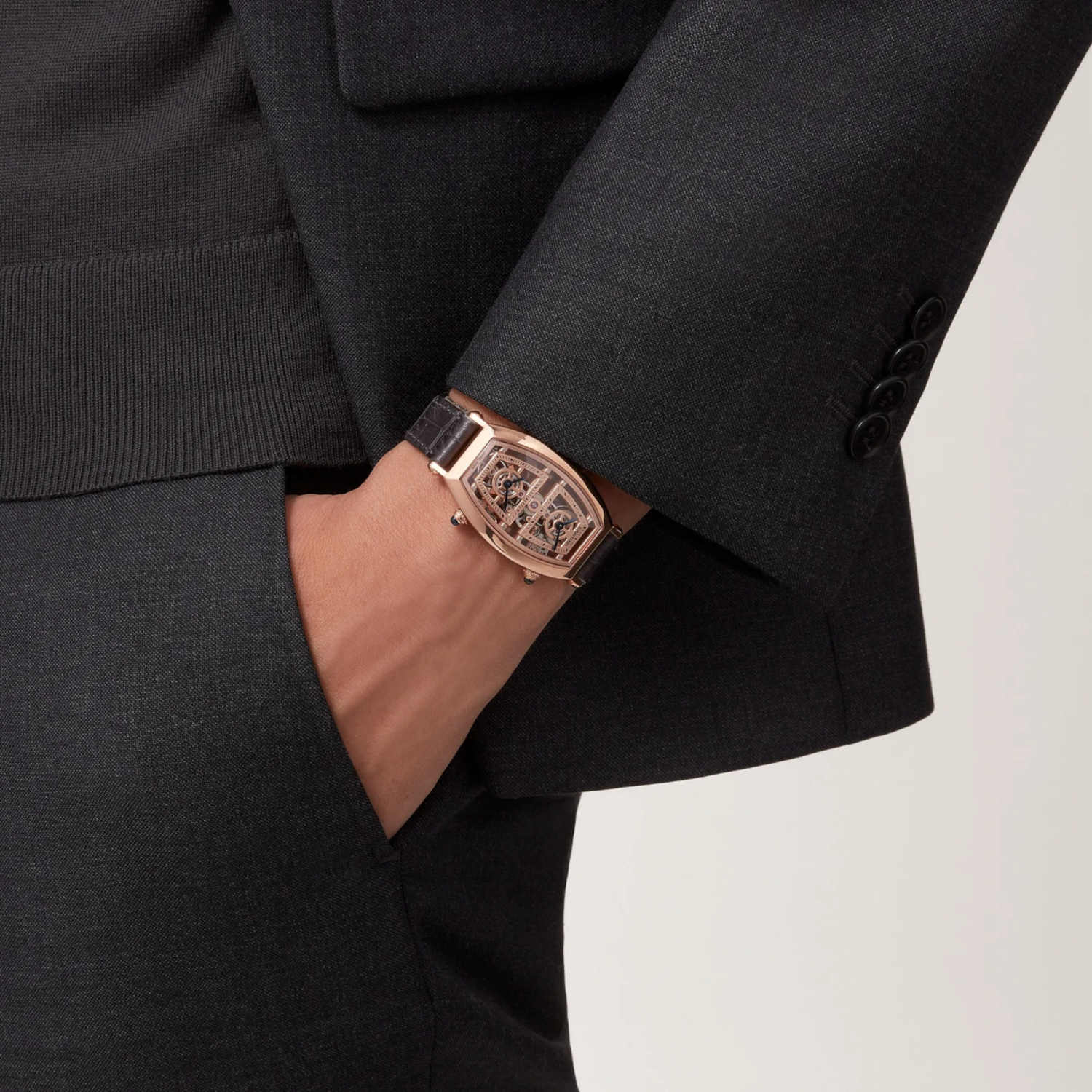 Cartier Tonneau Skelettiert Produktbild main 1
