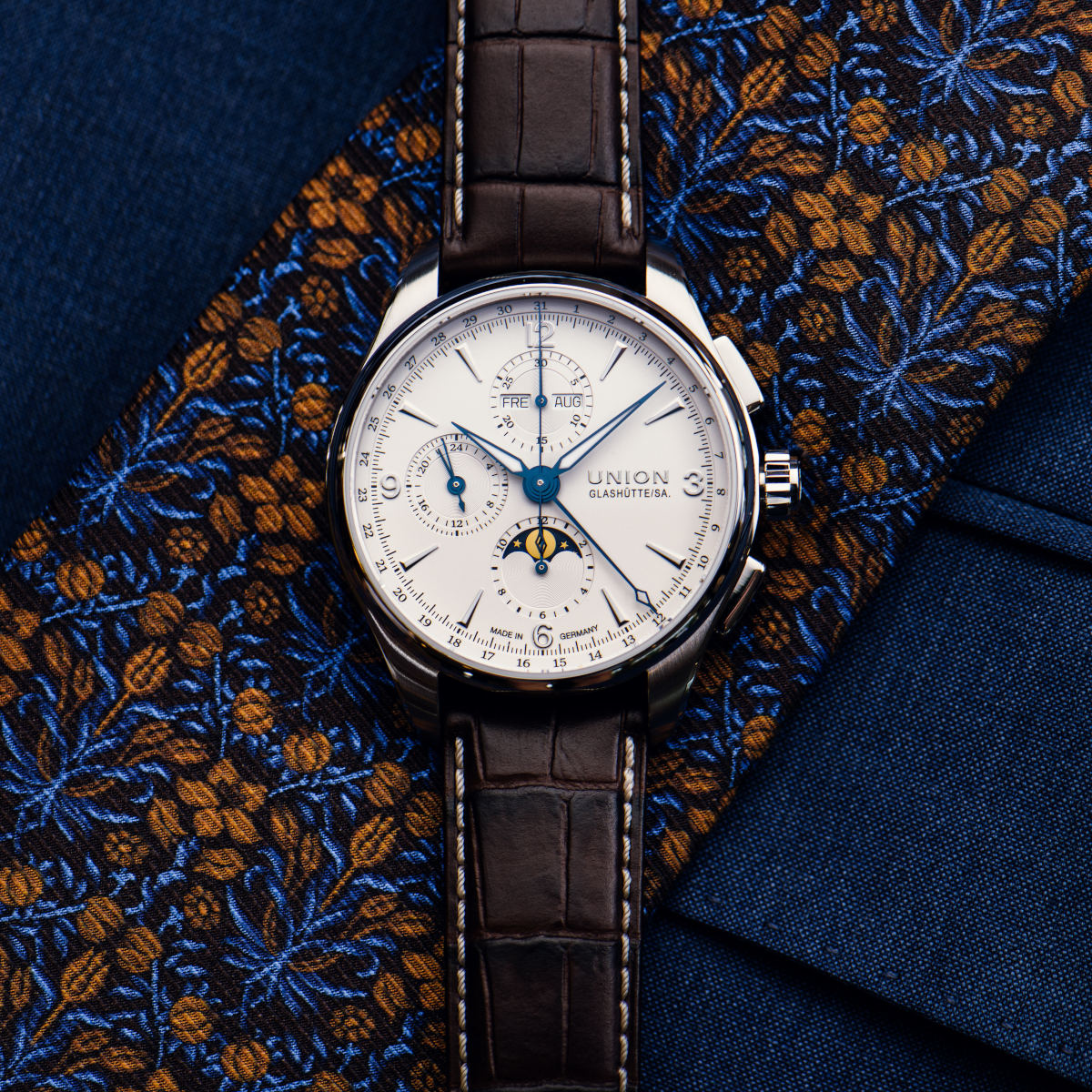 UNION Glashütte Belisar Chronograph Mondphase Produktbild main 1