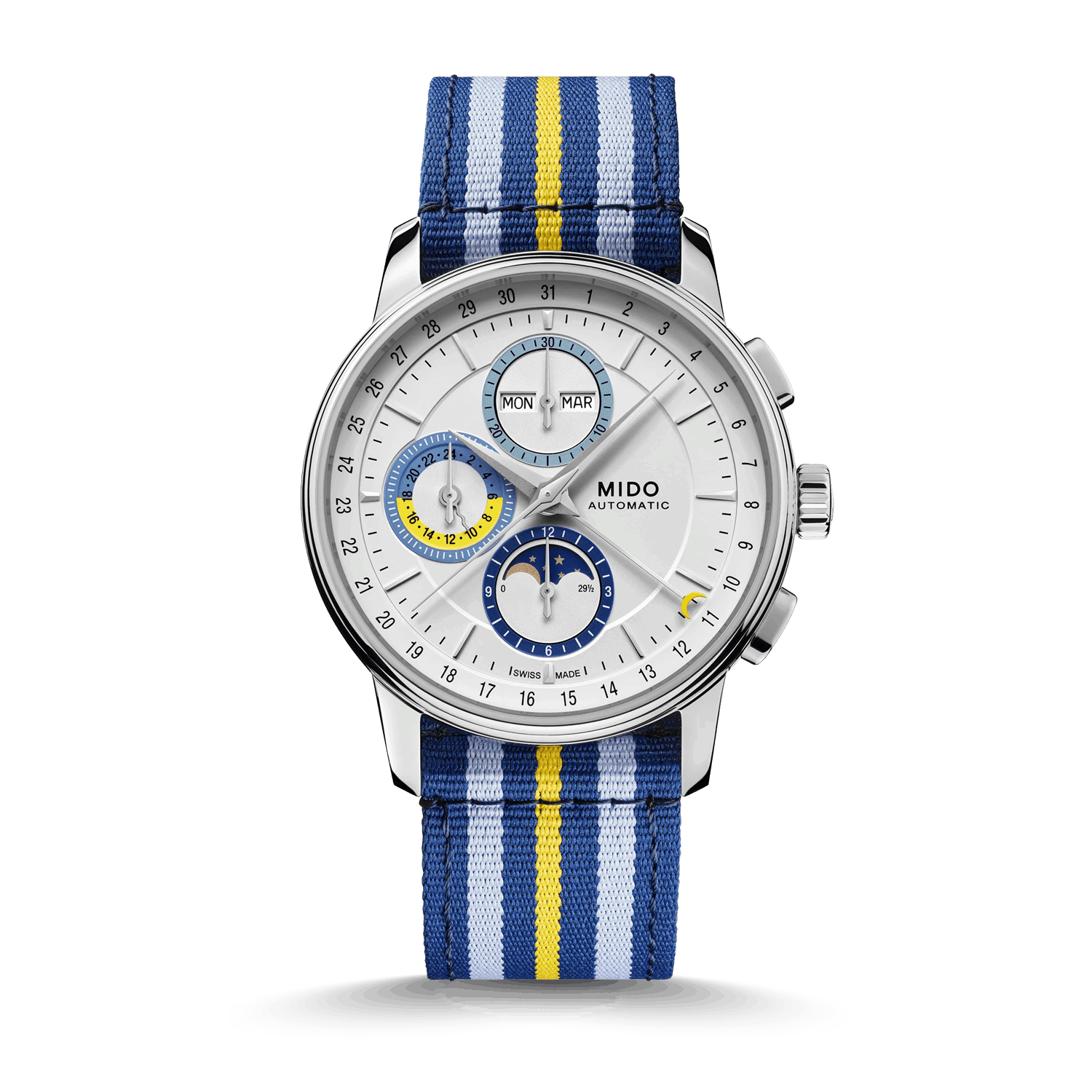 MIDO Baroncelli Chronograph Moonphase Produktbild main 0